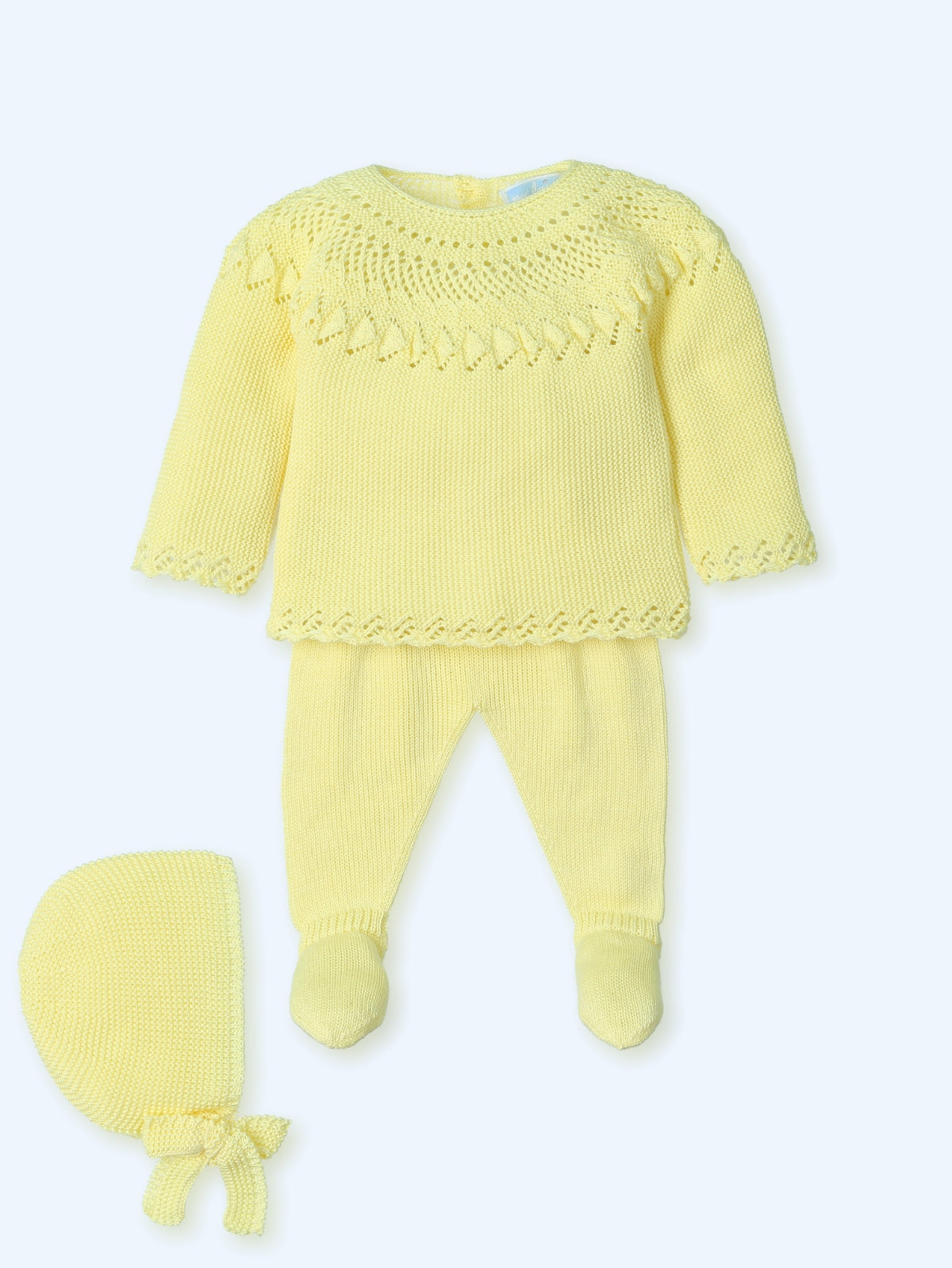Knit Set 'Limonata' Yellow