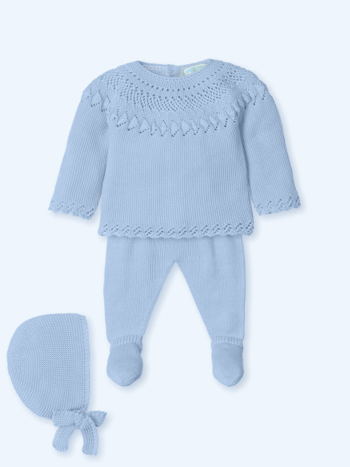 Knit Set 'Limonata' Blue