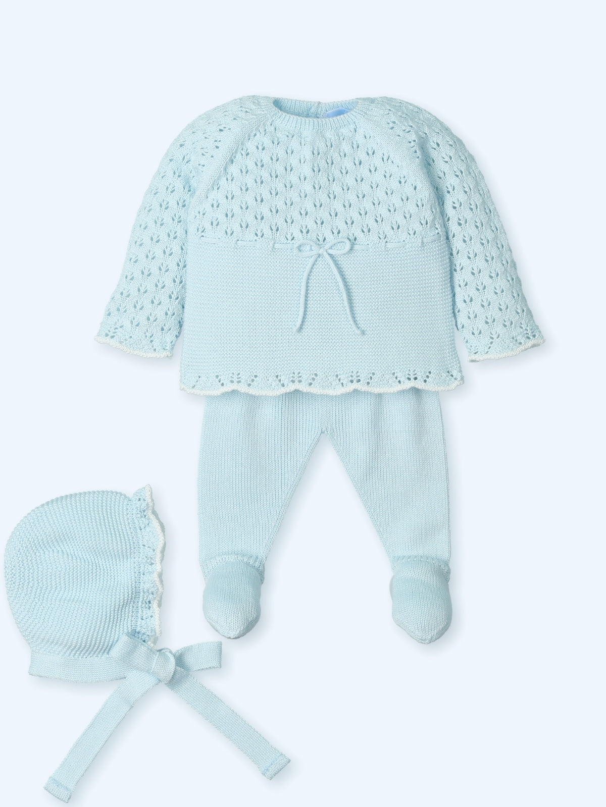 Knit Set 'Serenity' Blue