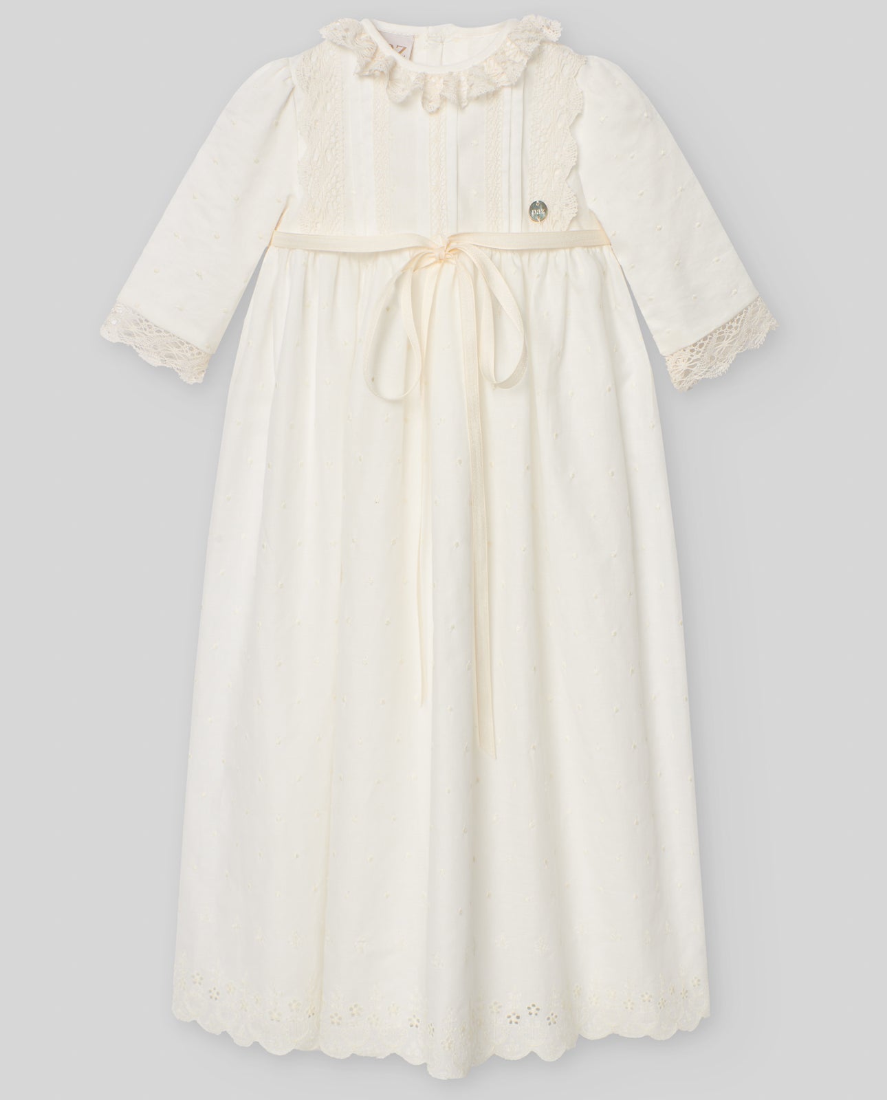 Christening Gown Paz- 2pc
