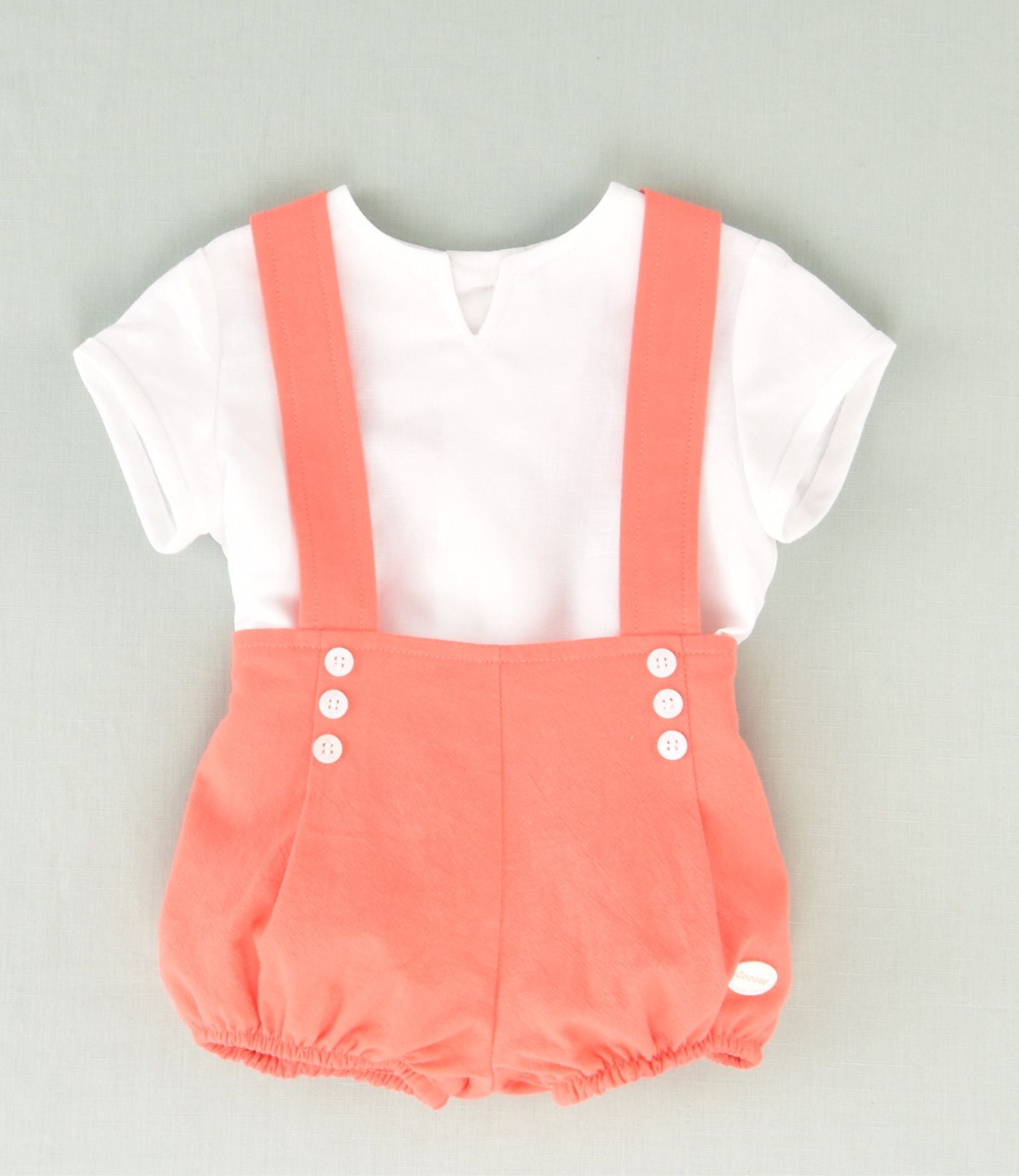 Suspender Set Coral