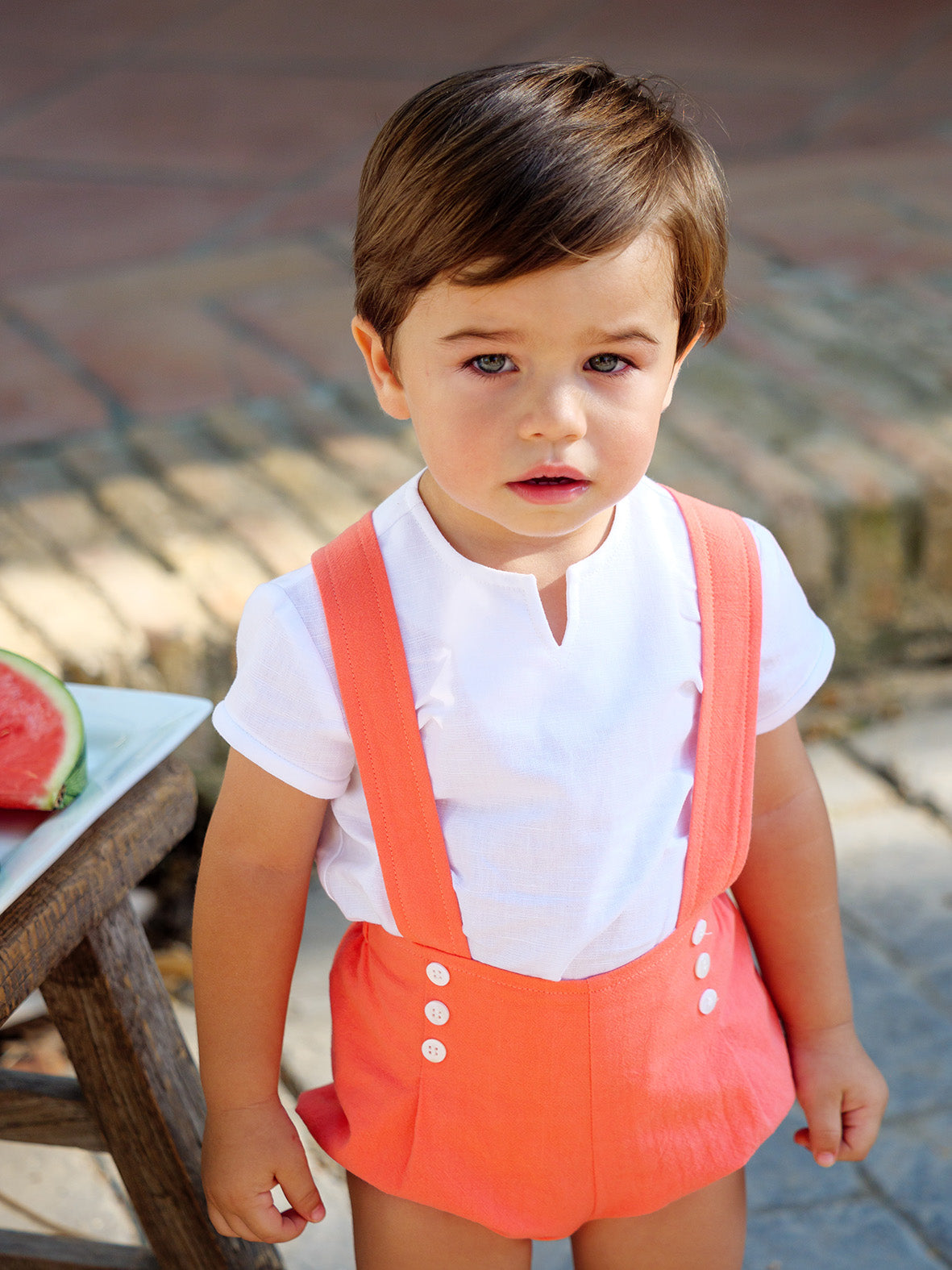 Suspender Set Coral