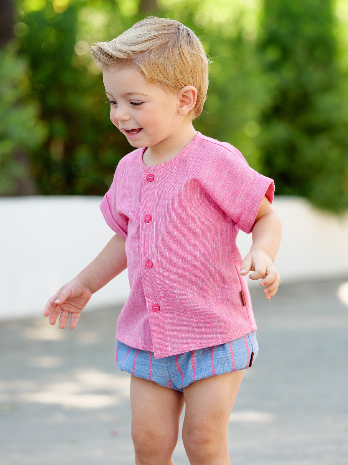 Short Set Rayas
