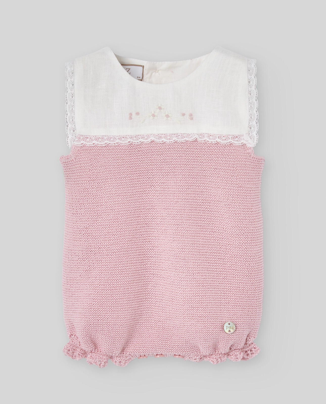 Paz Rodriguez 'Allegra' Knit Romper