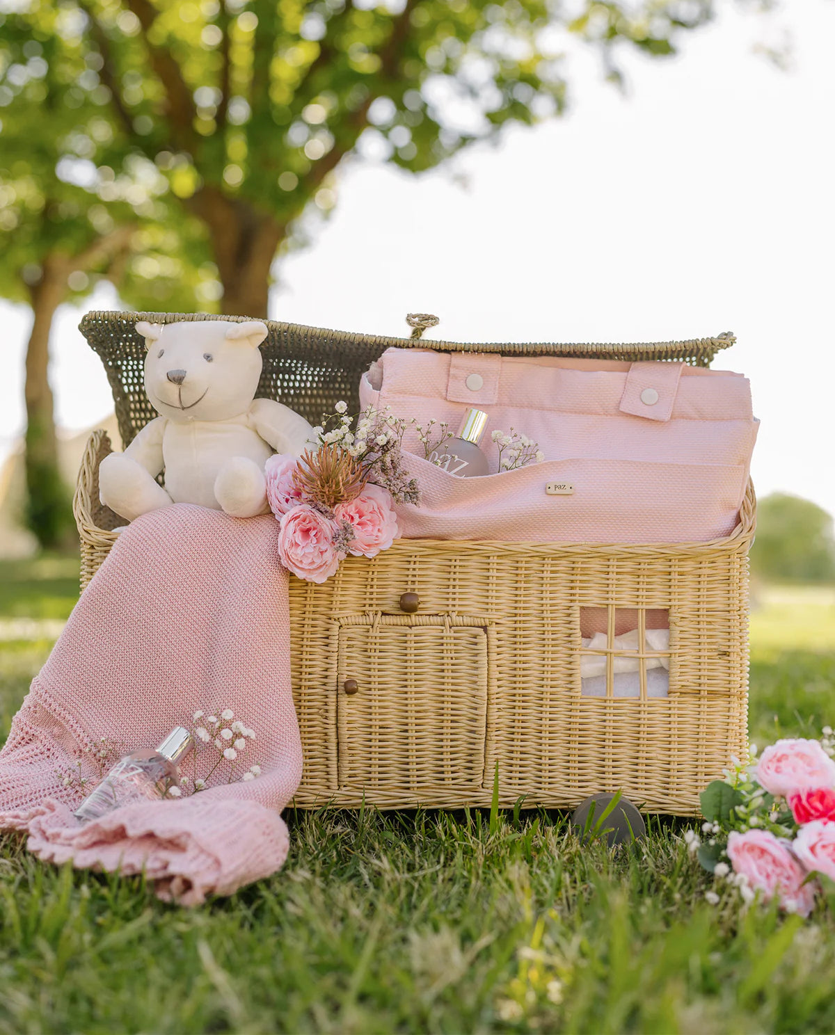 Paz Rodriguez Blanket 'Allegra' Pink