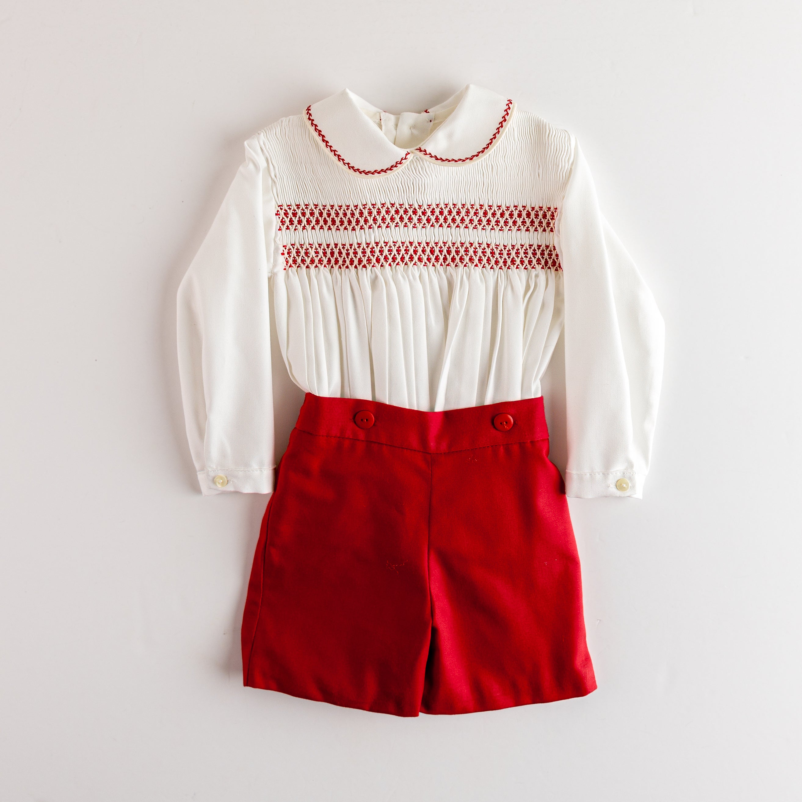 Smock Set Pine- Short Sleeve