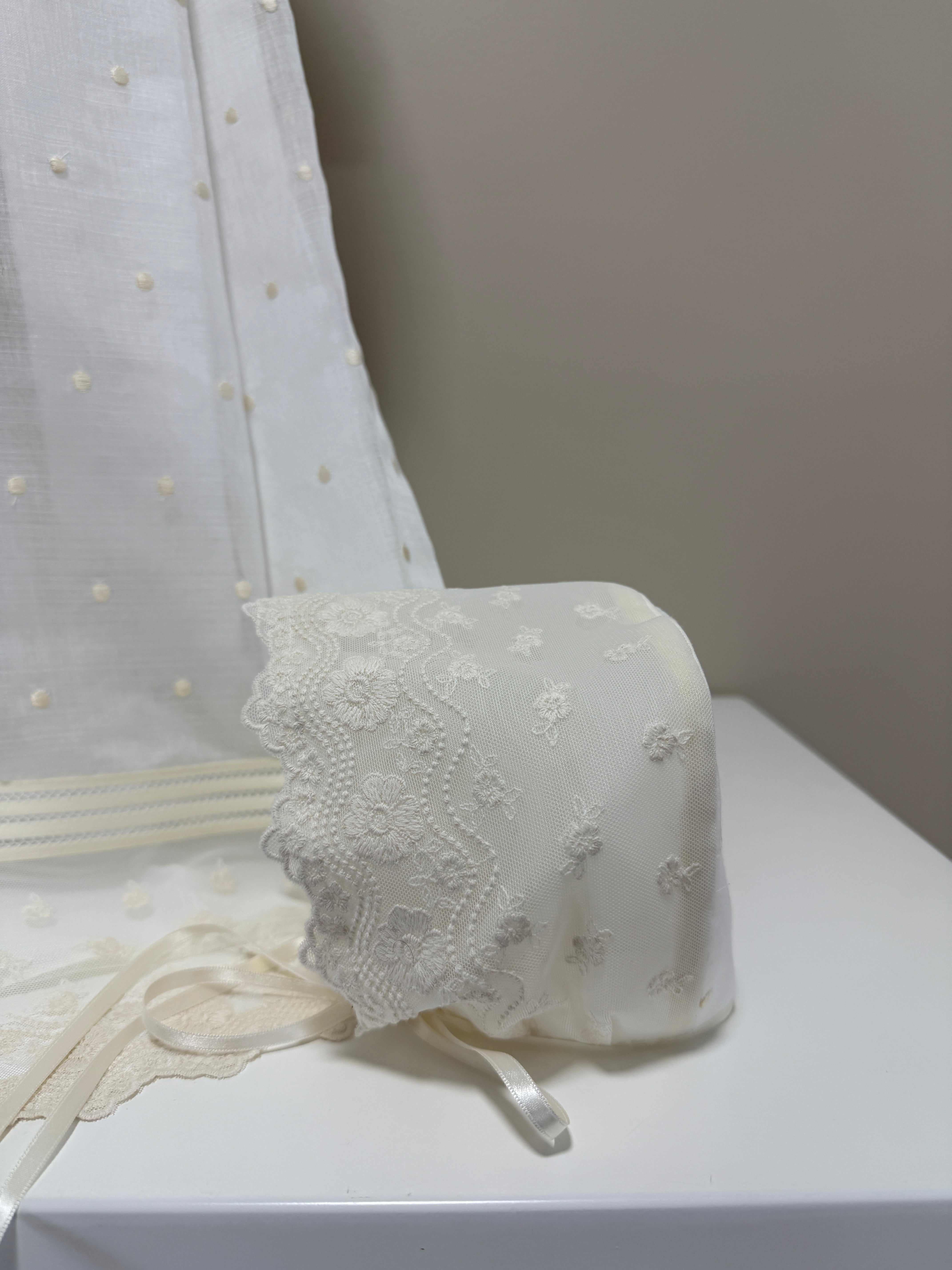 Christening Gown Macarena- 2pc