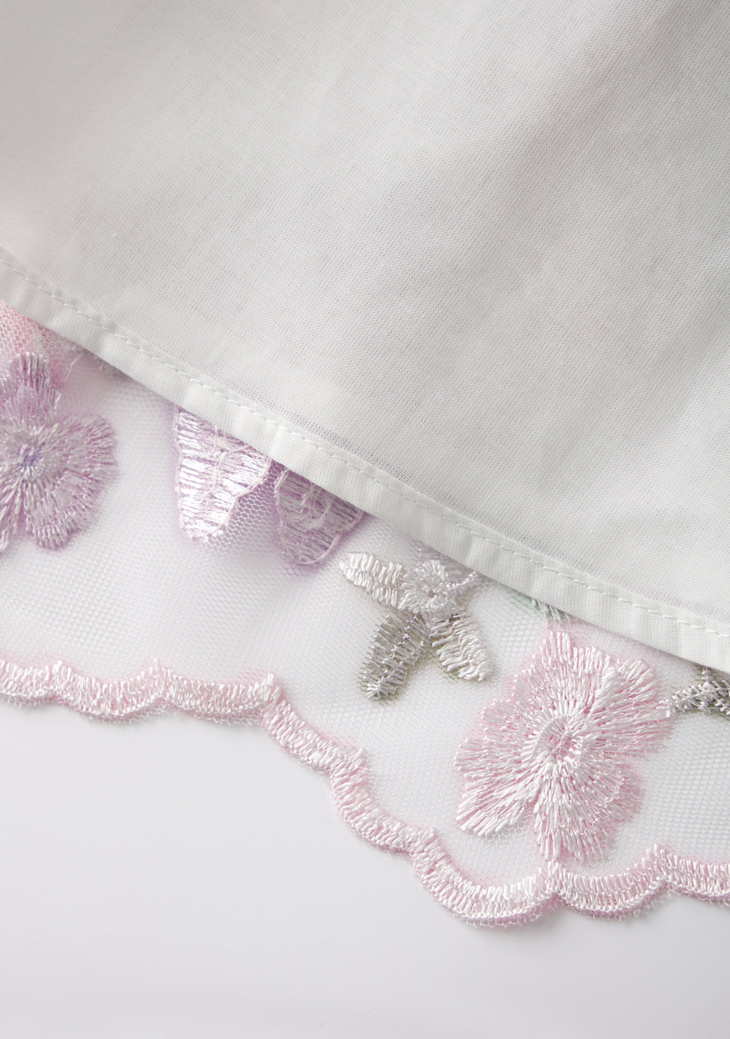 Dress Dahlia Double Embroidered