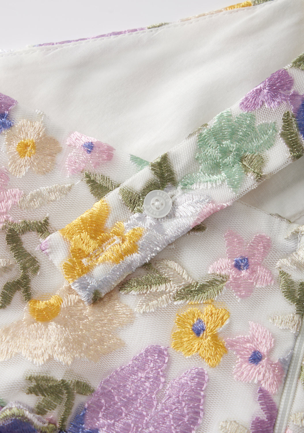 Dress Dahlia Double Embroidered