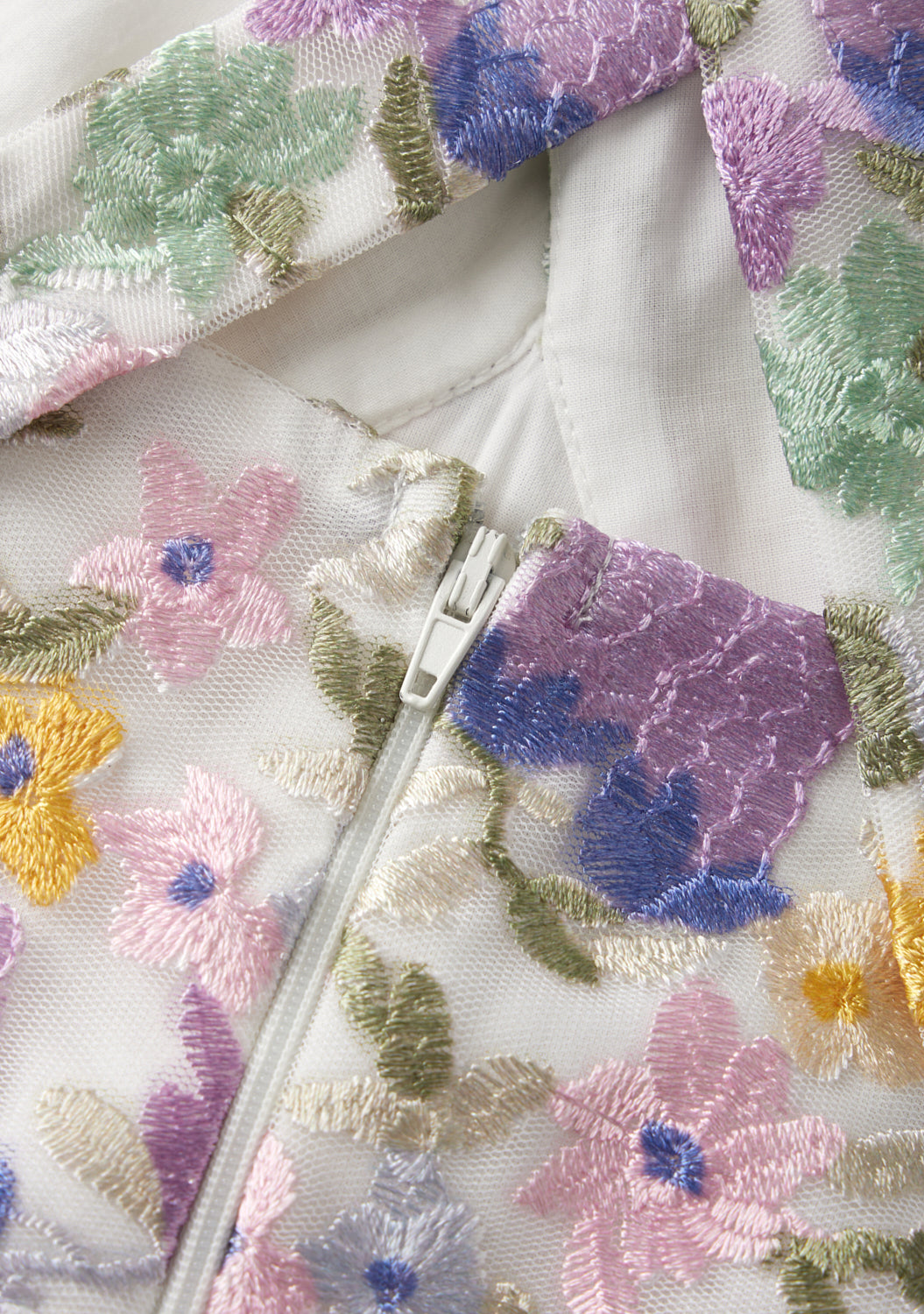 Dress Dahlia Double Embroidered