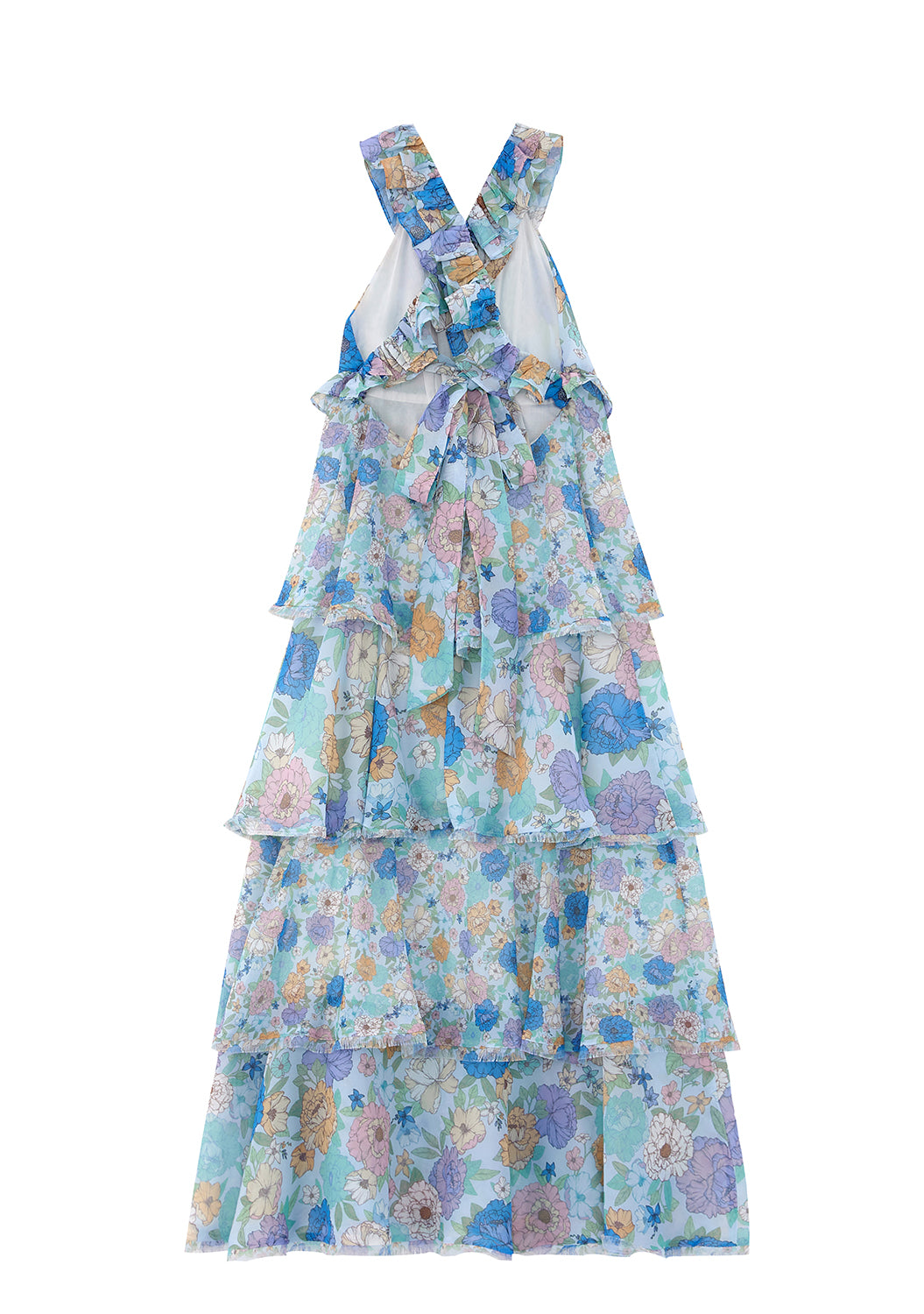 Dress Azure Maxi Floral