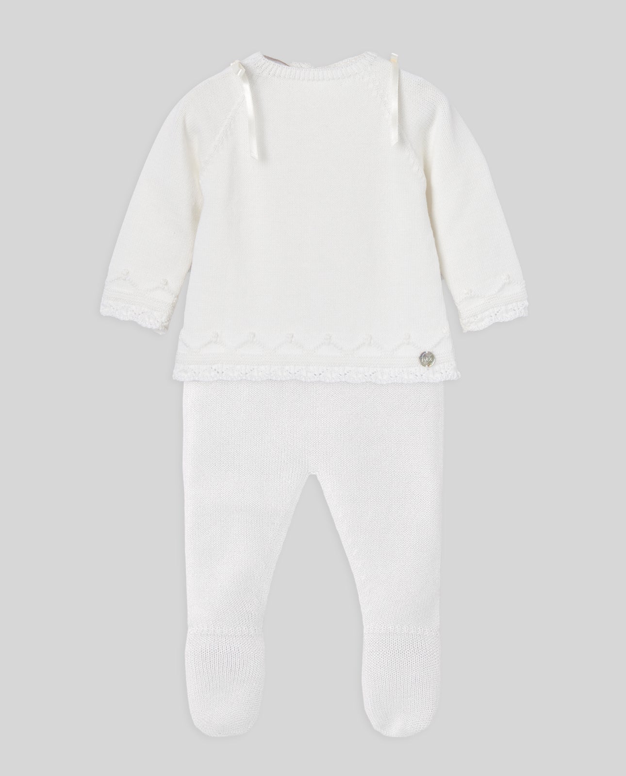 Paz Rodriguez Knit Set 'Bows'