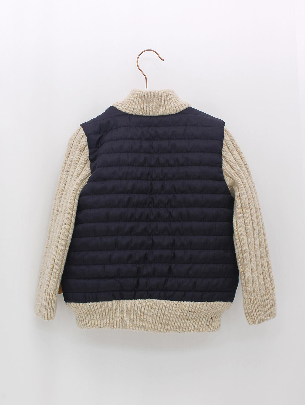 Boy Knitted Puffy Coat