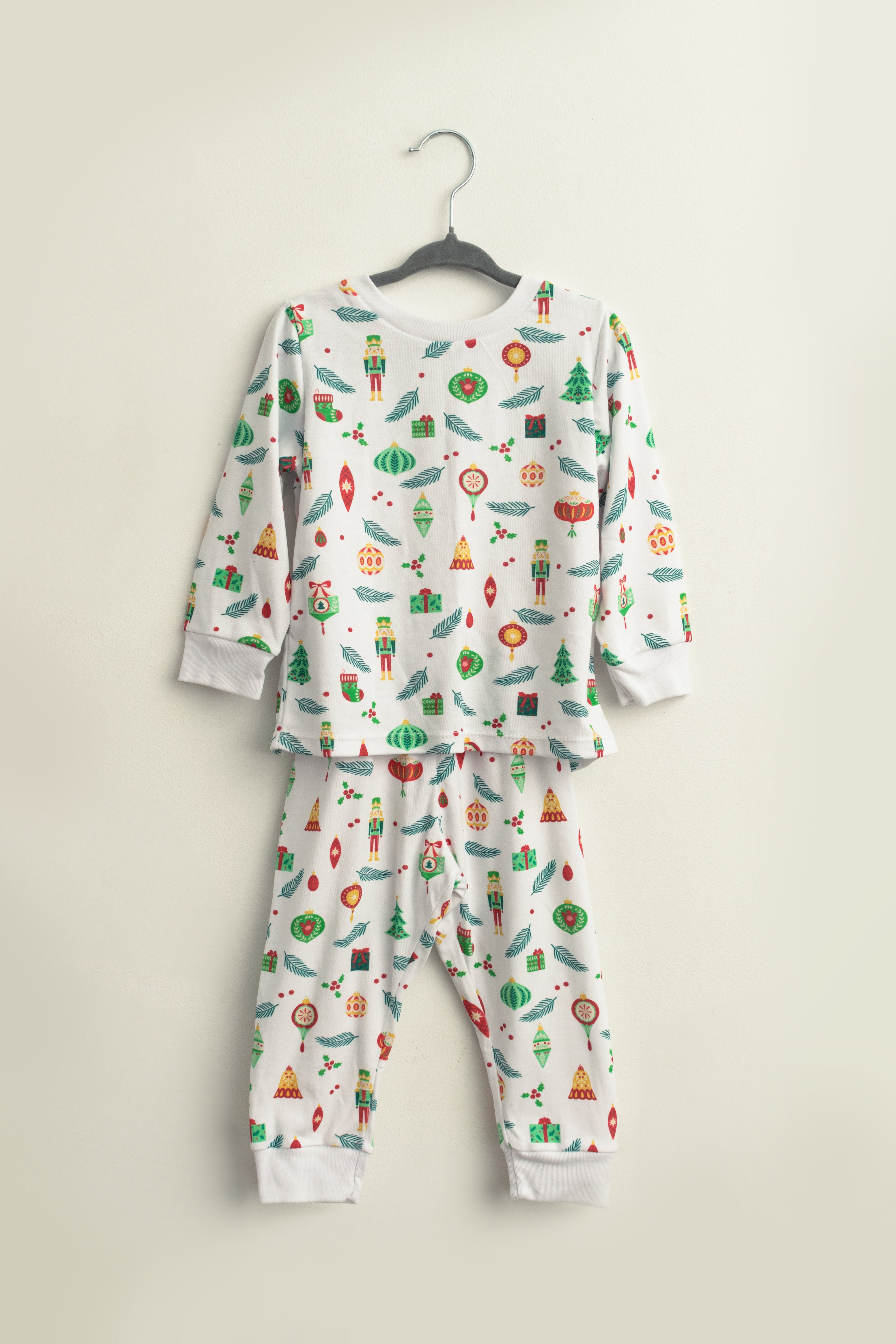 Unisex Pima Cotton Pajama Christmas Soldiers