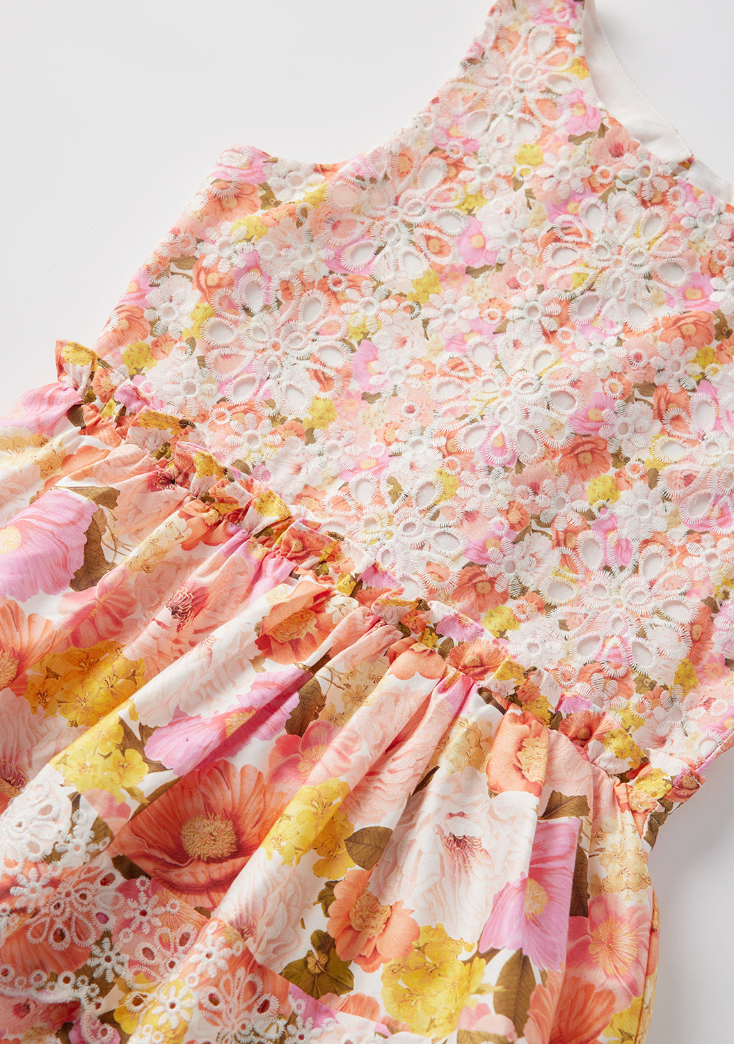 Dress Blossom Embroidered Maxi