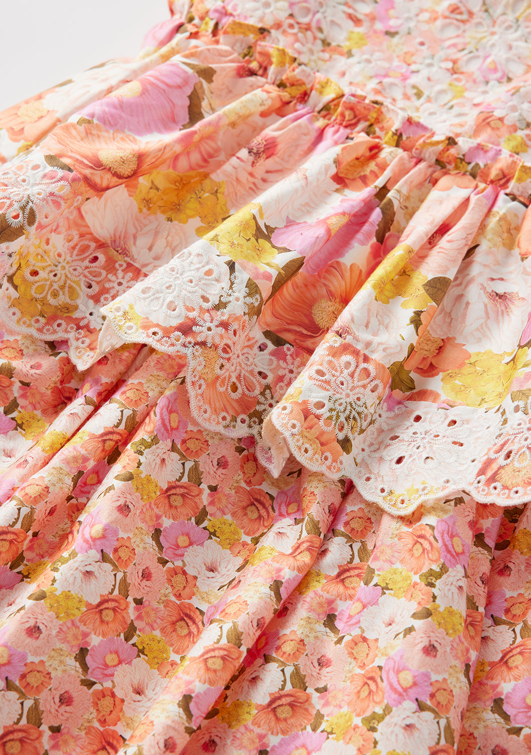 Dress Blossom Embroidered Maxi