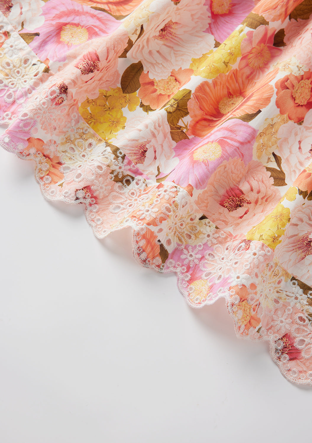 Dress Blossom Embroidered Maxi