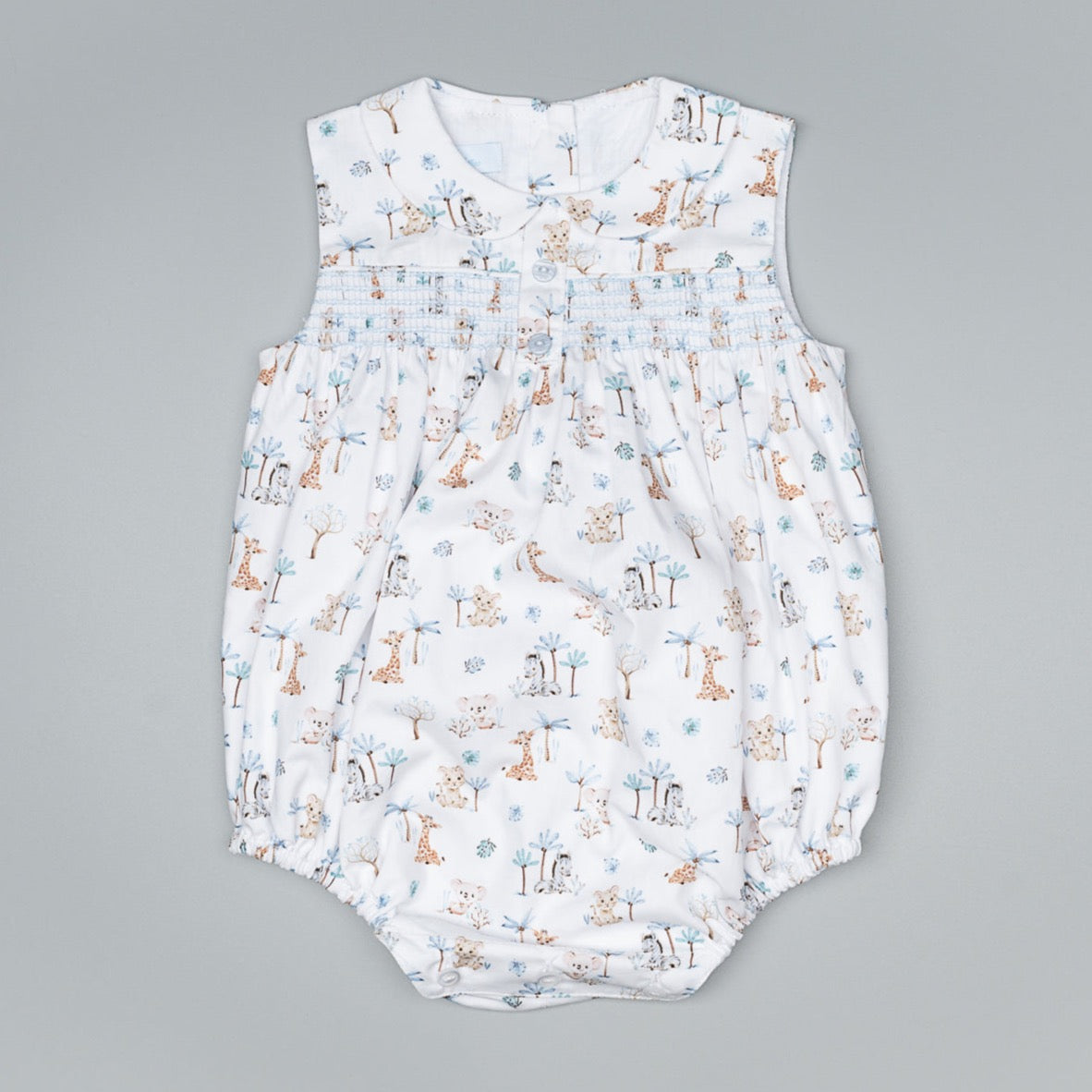 Smock Romper Giraffe