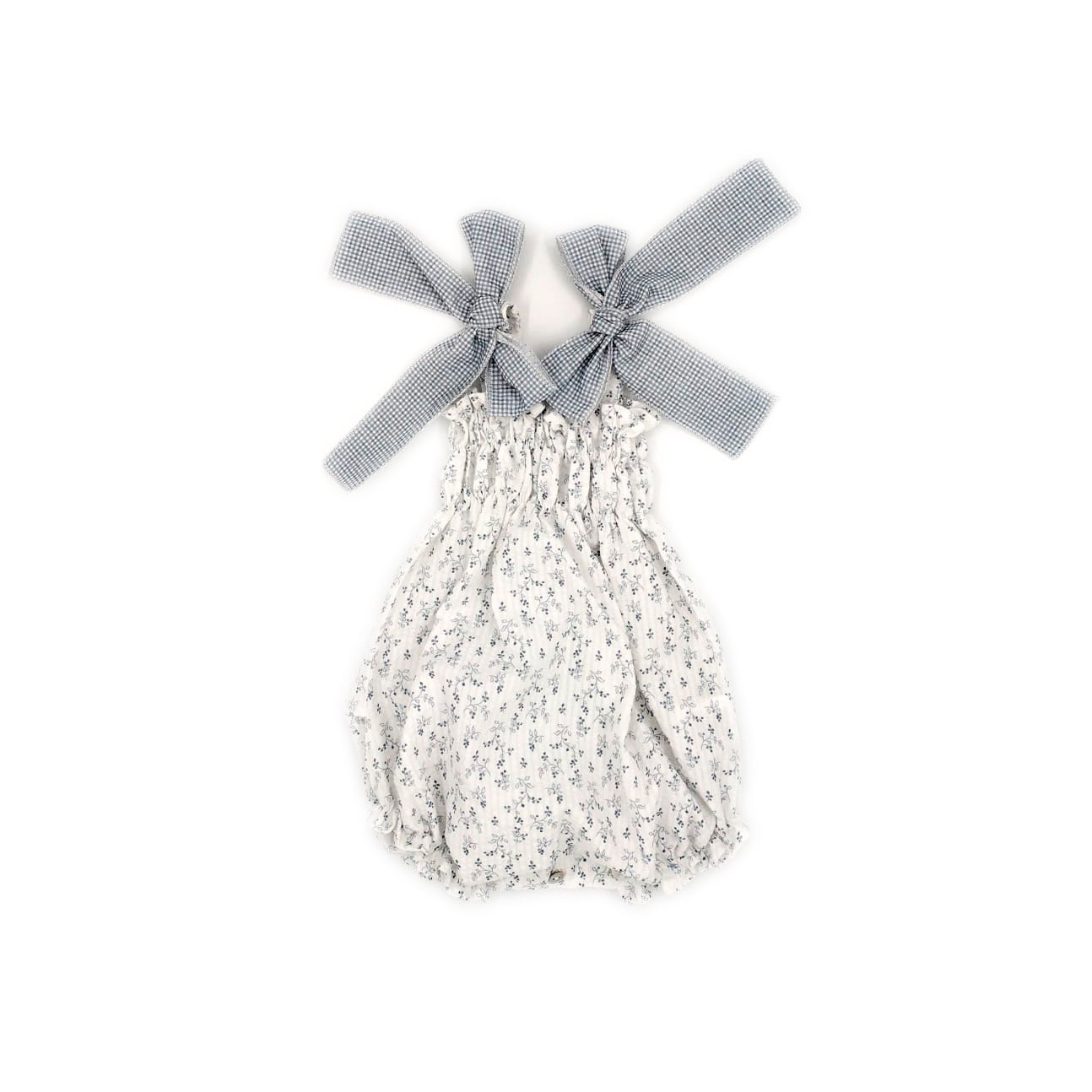 Romper Flores Azul