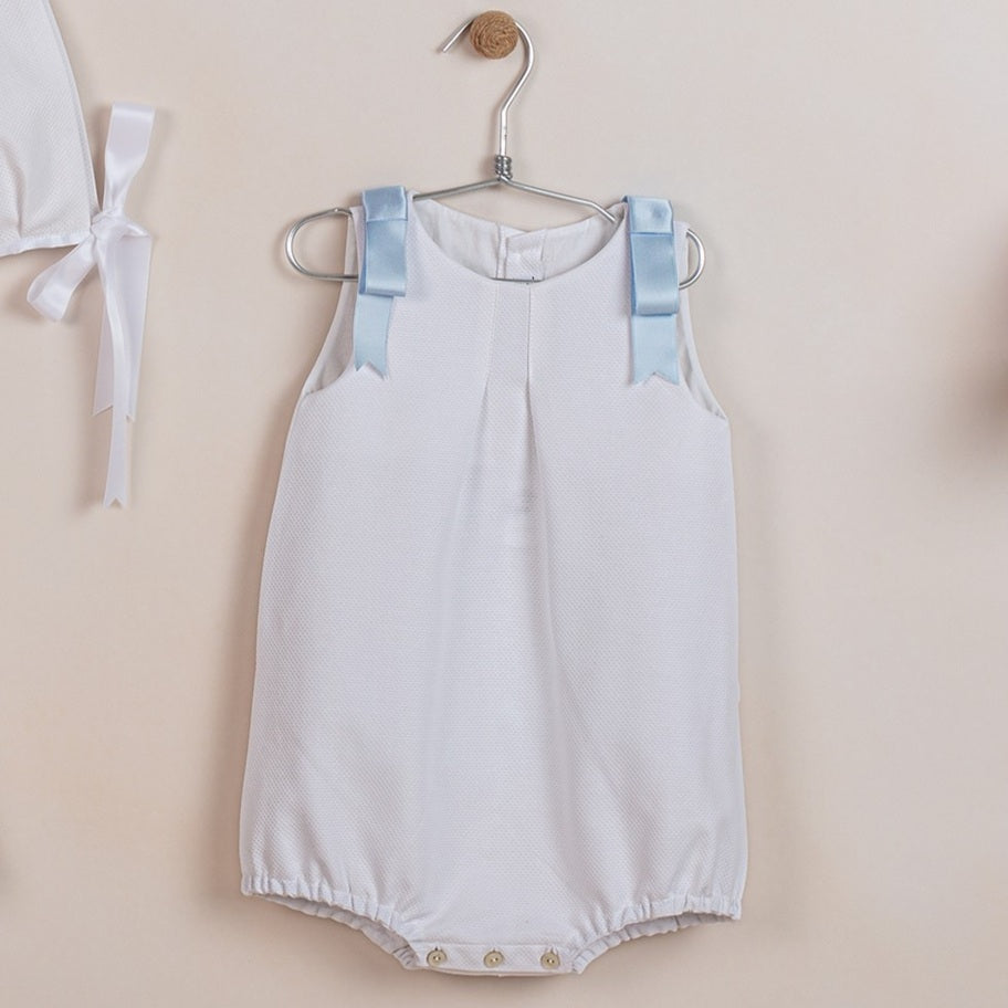 Romper 'Piquet Bows'
