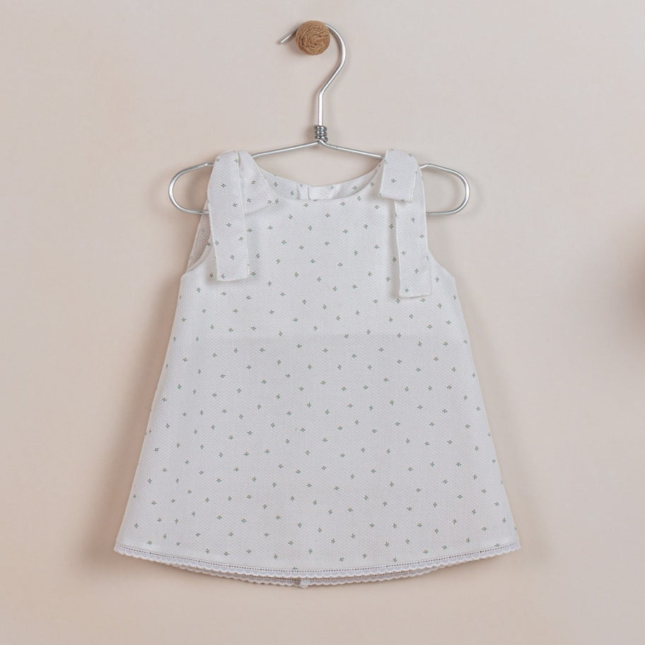 Dress 'Salvia Floral' Bows