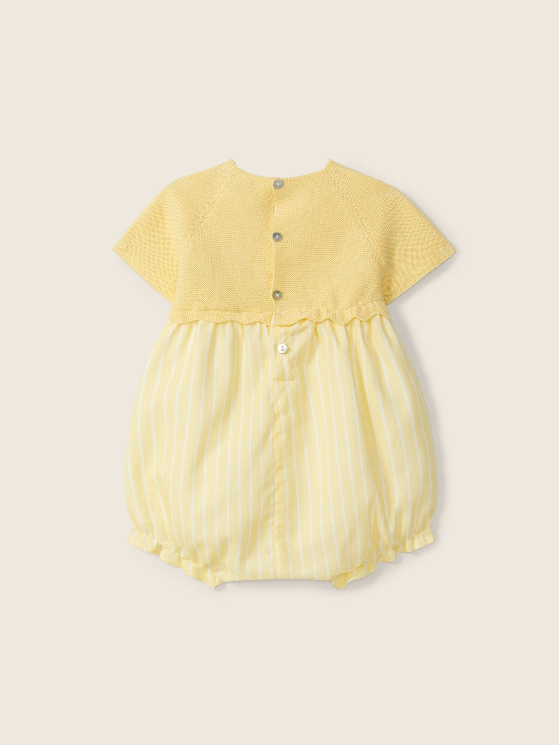 Shortie 'Yellow Grow' Stripes