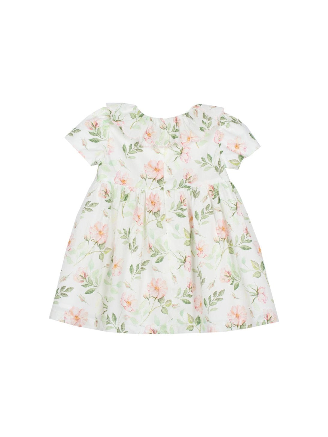 Smock Dress 'Flores Peach'