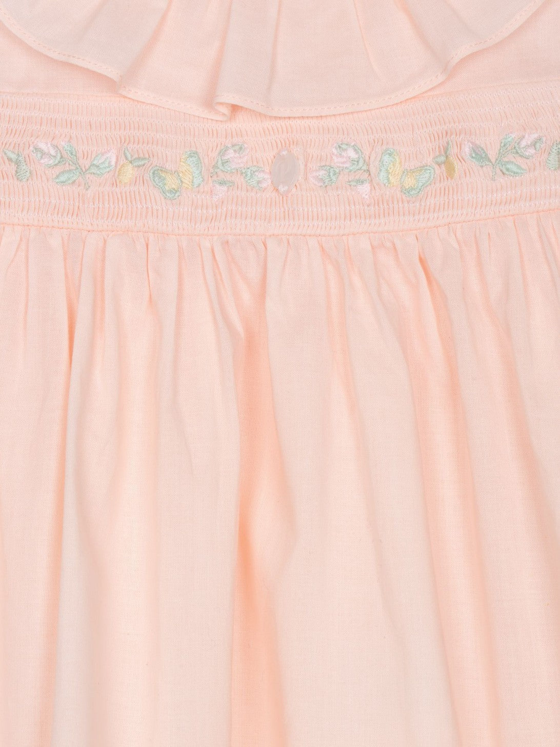 Dress 'Salmon Embroidery'