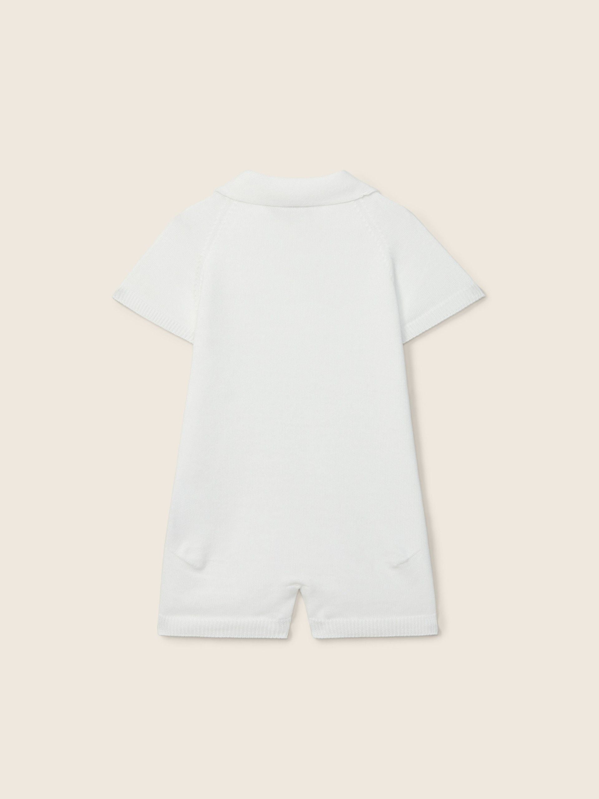 Polo Romper 'Loving' Pearl