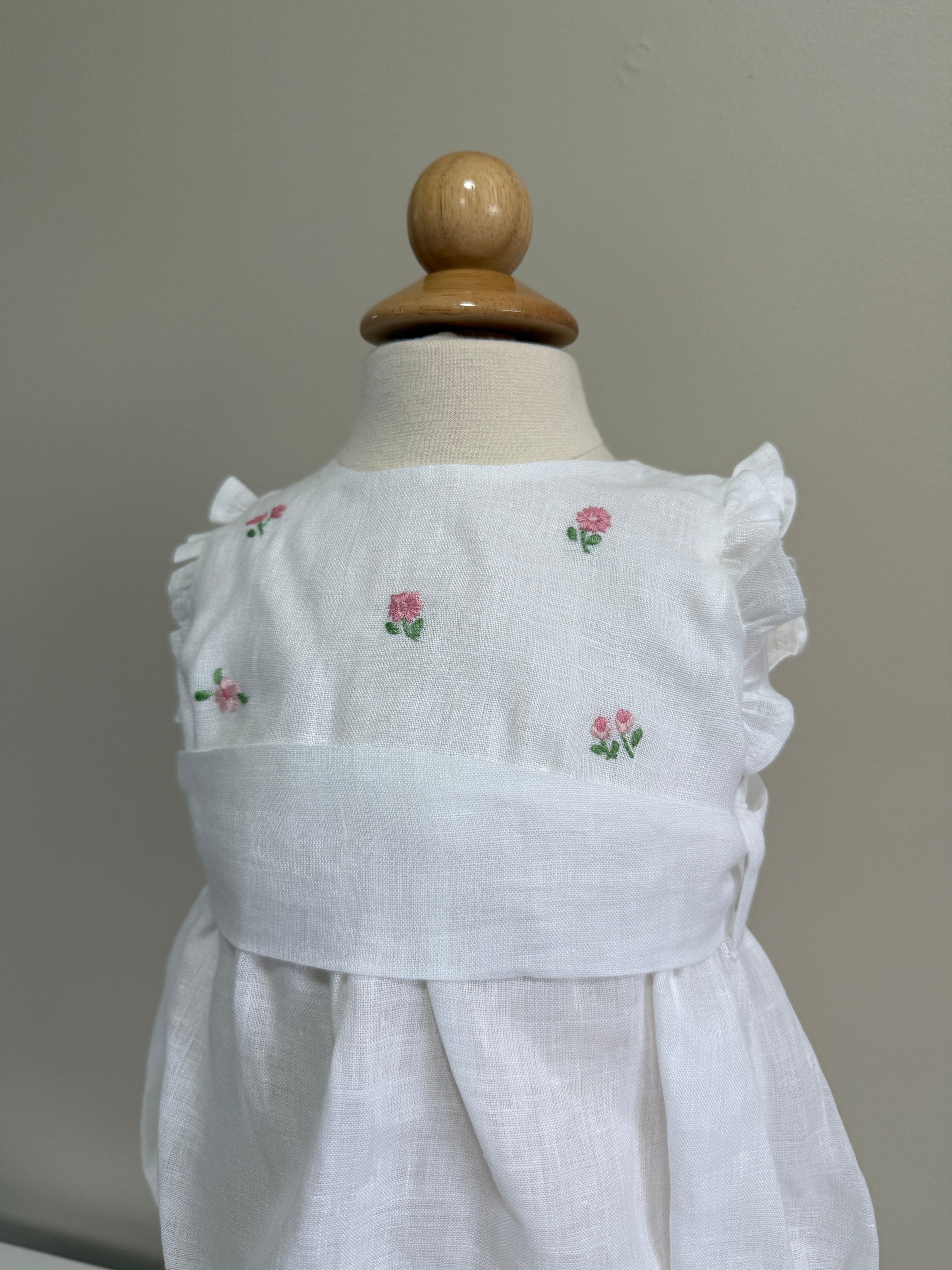 Romper Linen Floral