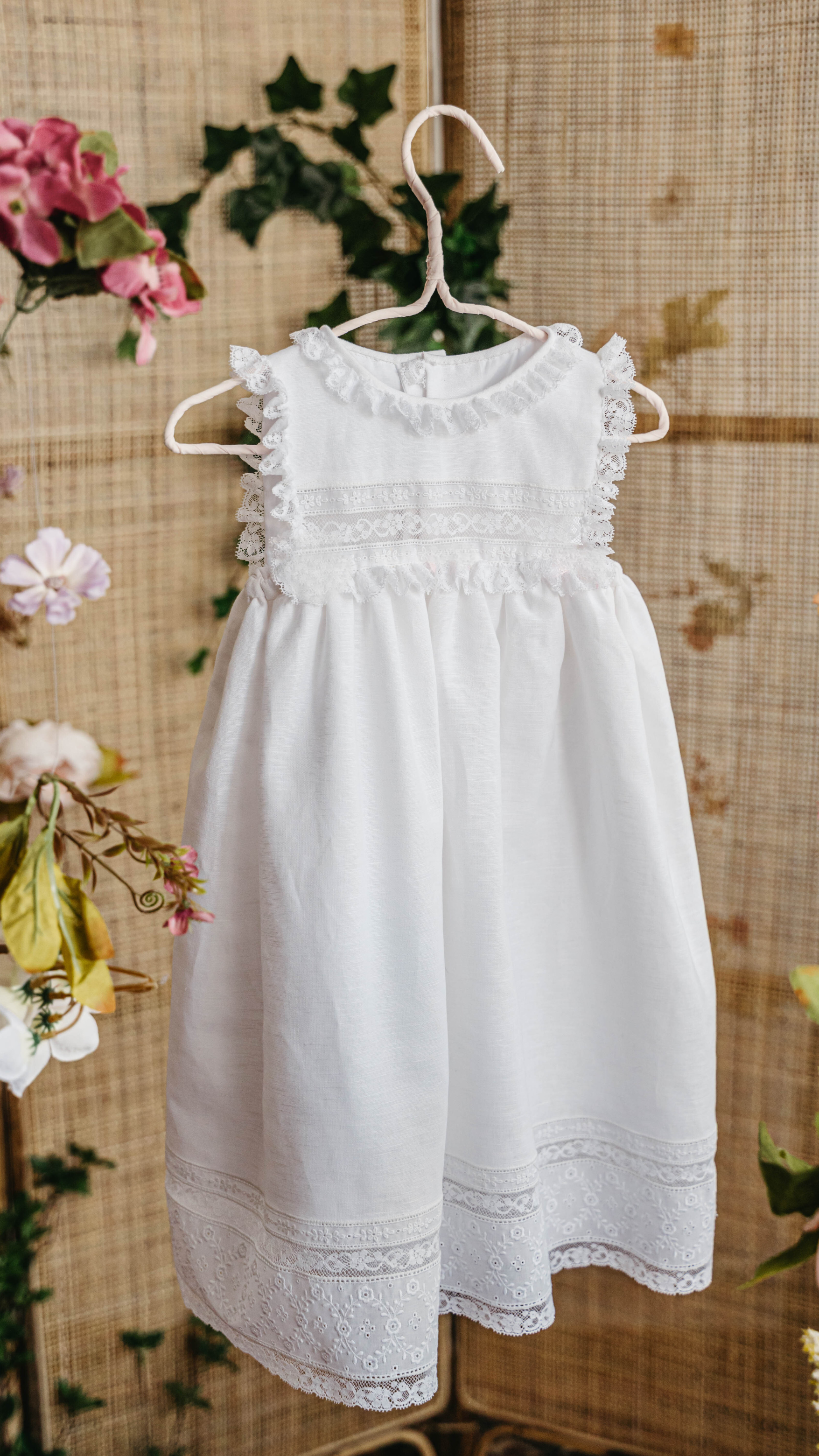 Christening Gown Christine- 3pc