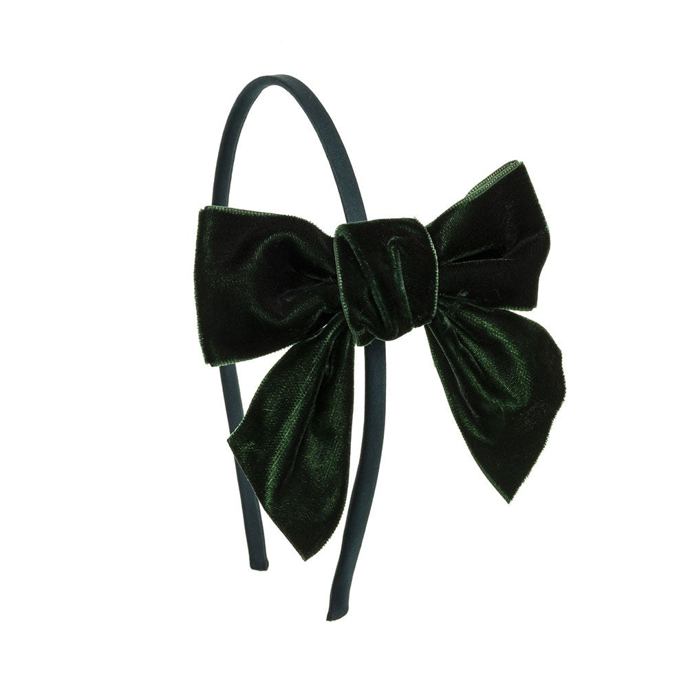 Headband Velvet Bow