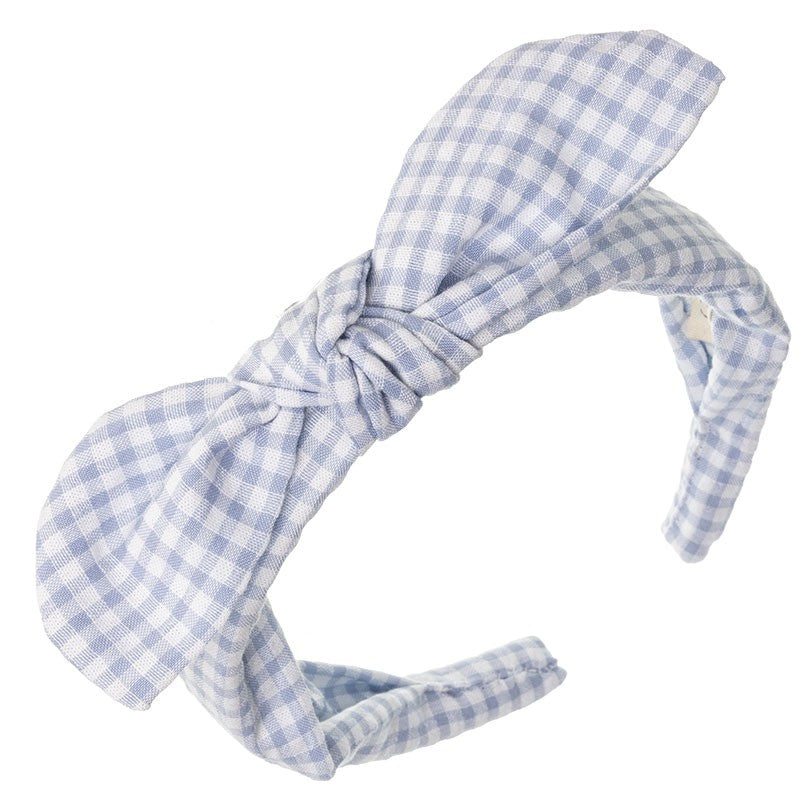 Headband Vichy Bow