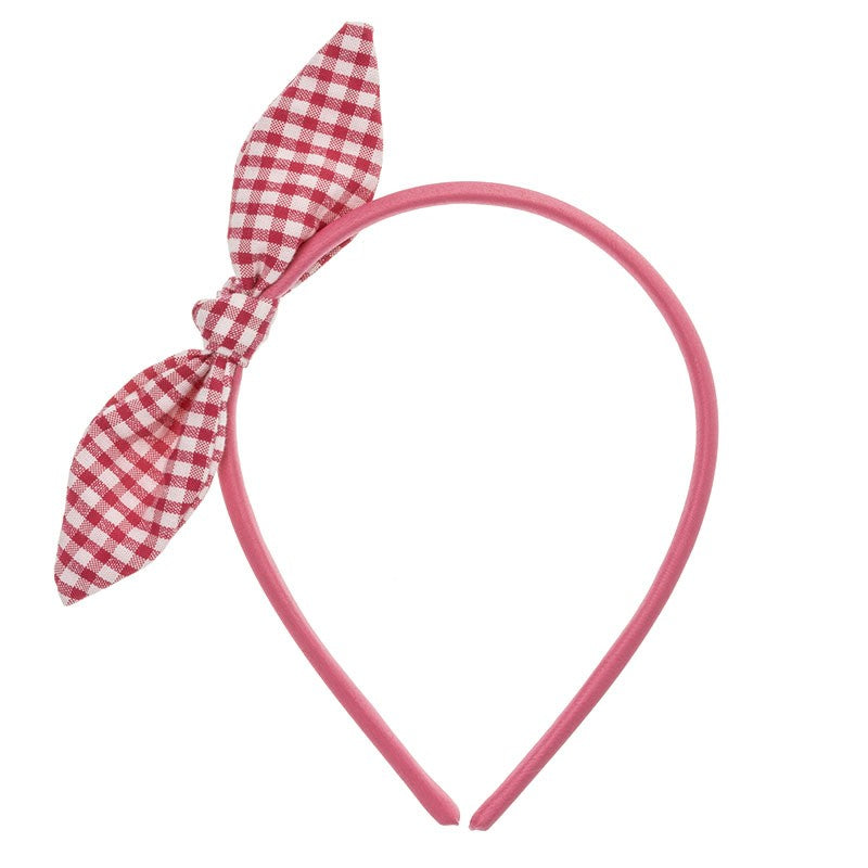 Baby Headband Vichy Bow