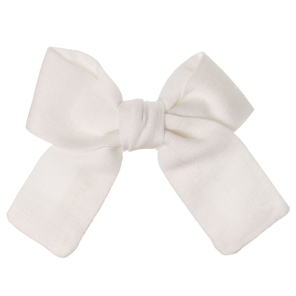 Hair Bow Linen Maxi