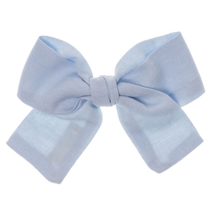 Hair Bow Linen Mini