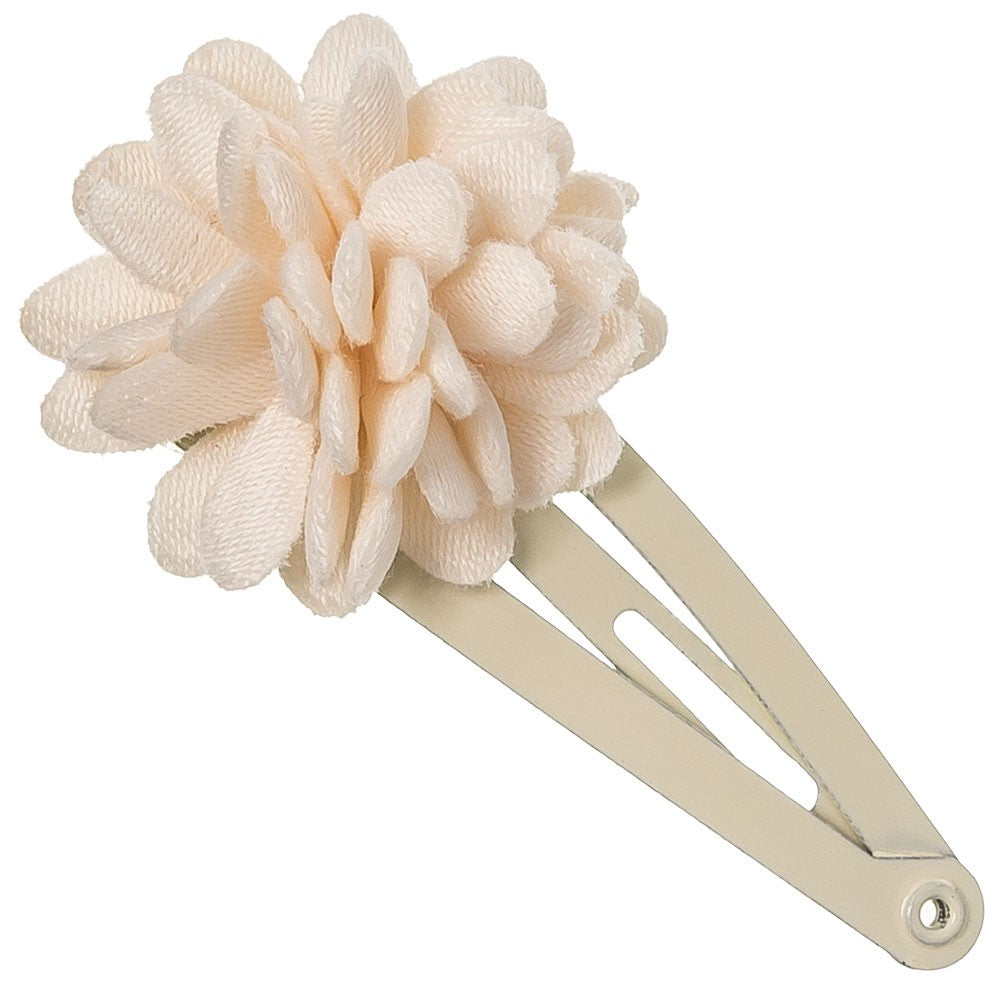 Hair Clips Satin Flower- Set of 2