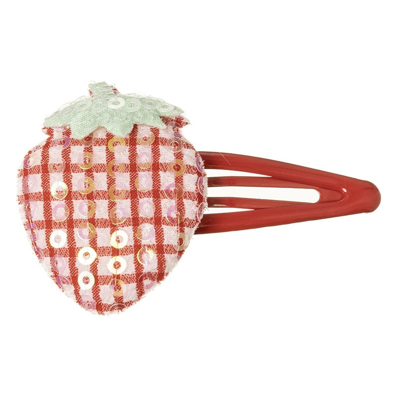 Hair Clips Strawberry- Pack of 2