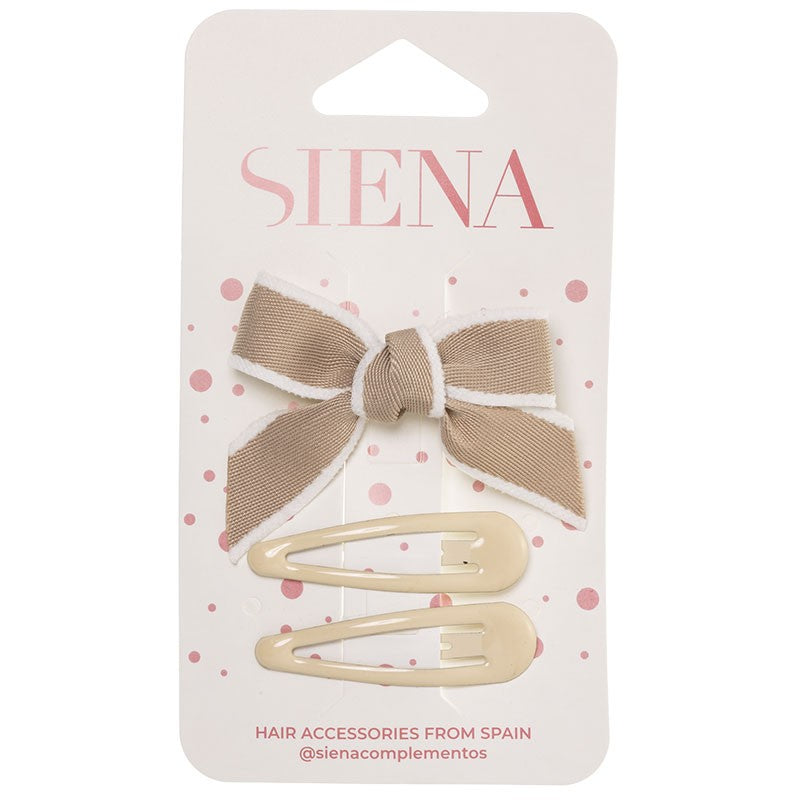 Hair Clips Preppy- 3pc