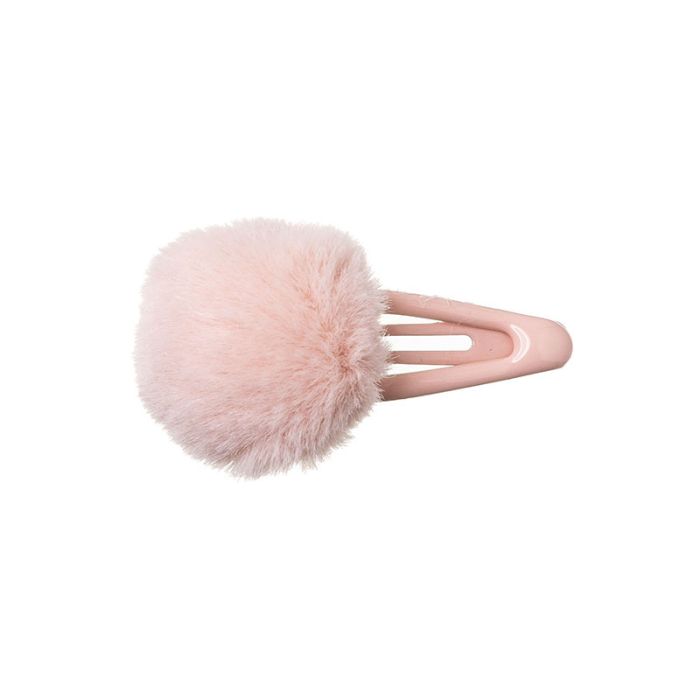 Hair Clips Pompoms