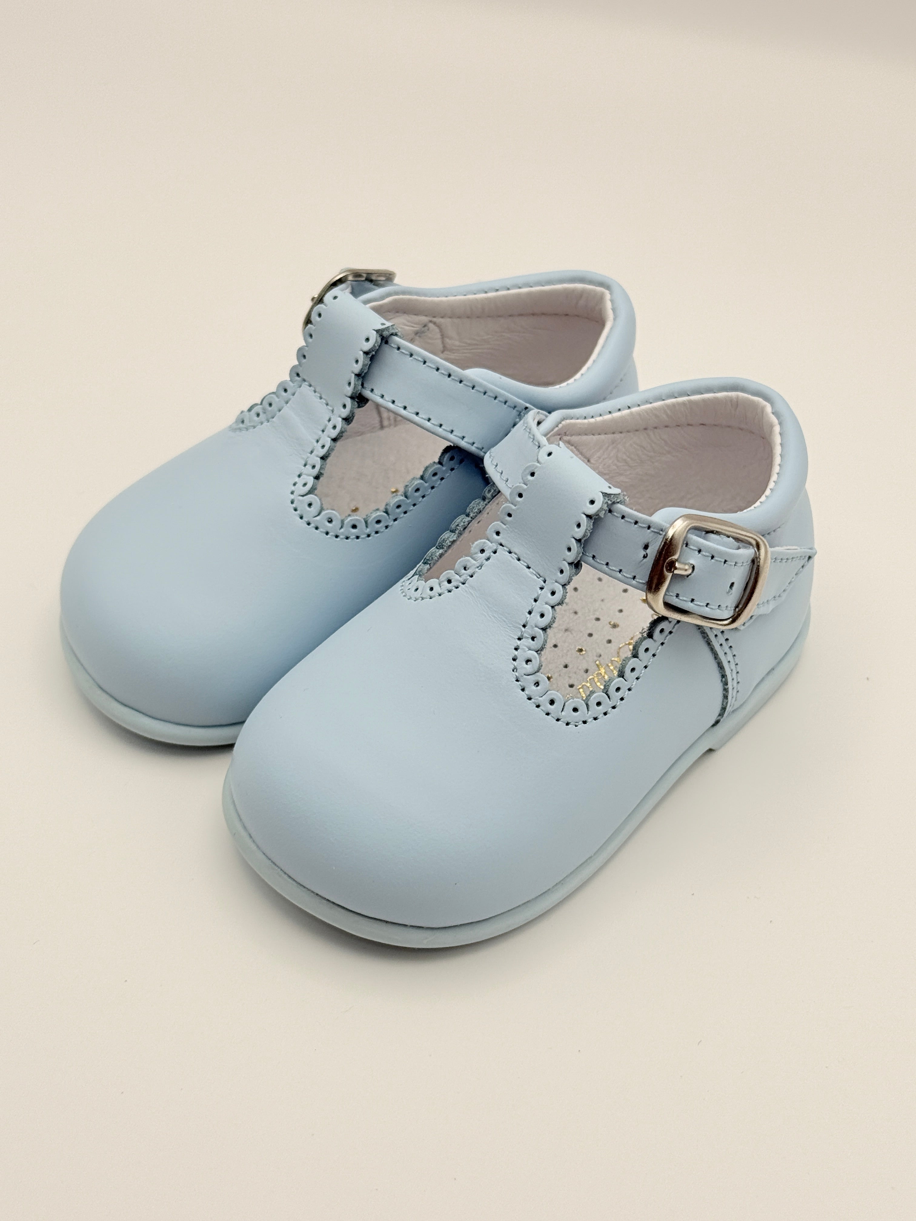 T Strap Nacar Baby Blue