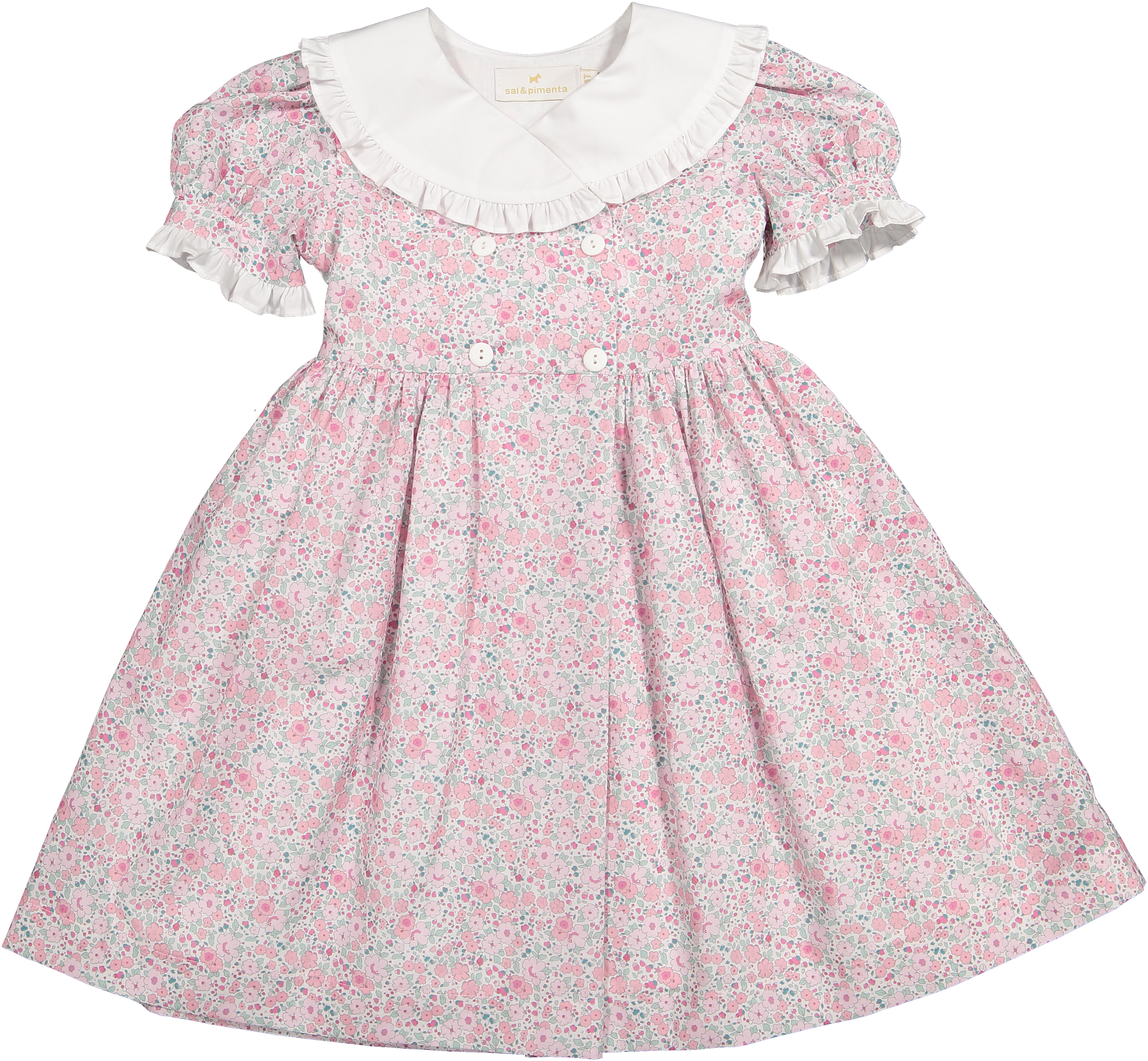 Pink Ditsy Pink Dress