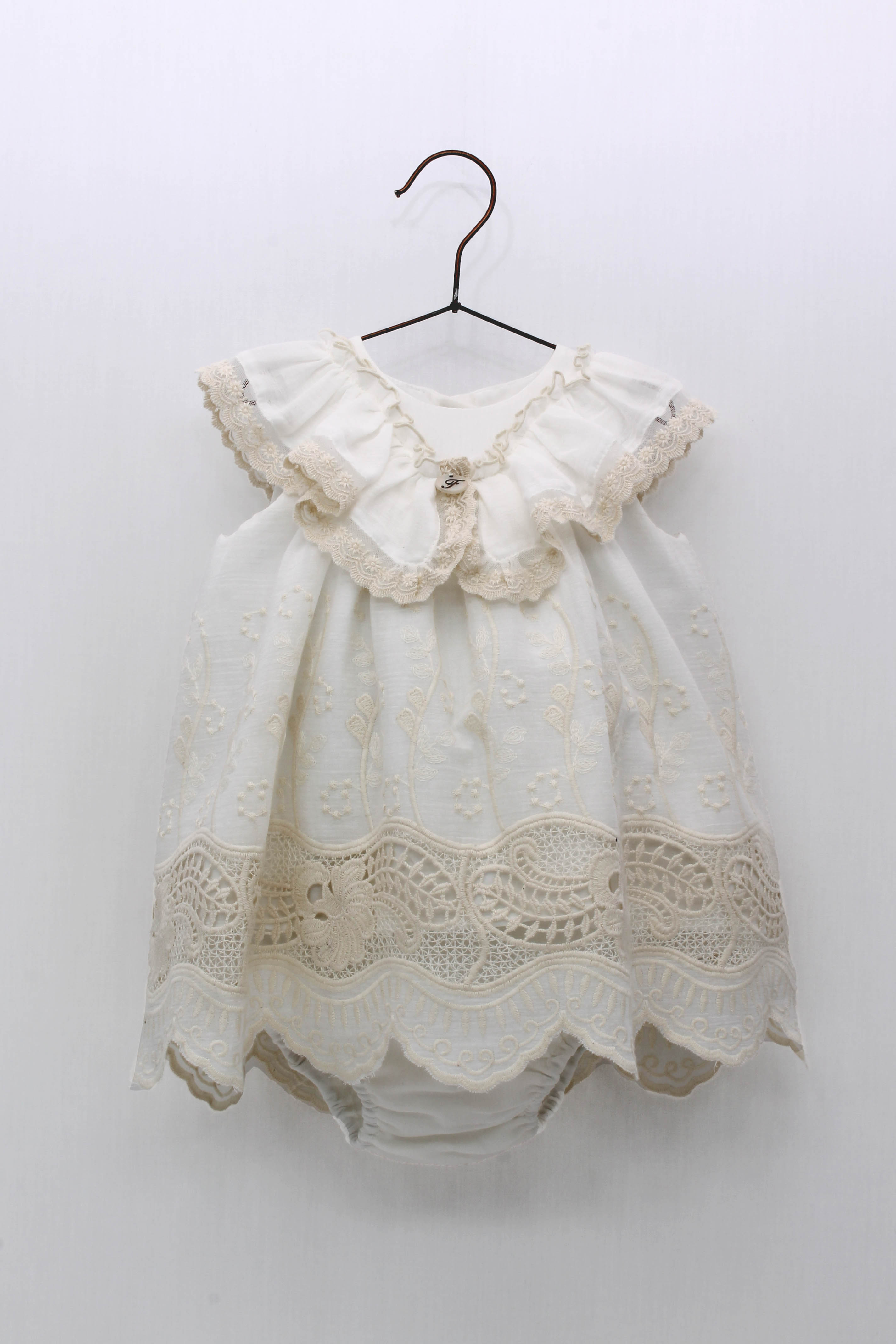 Baby Dress Cream