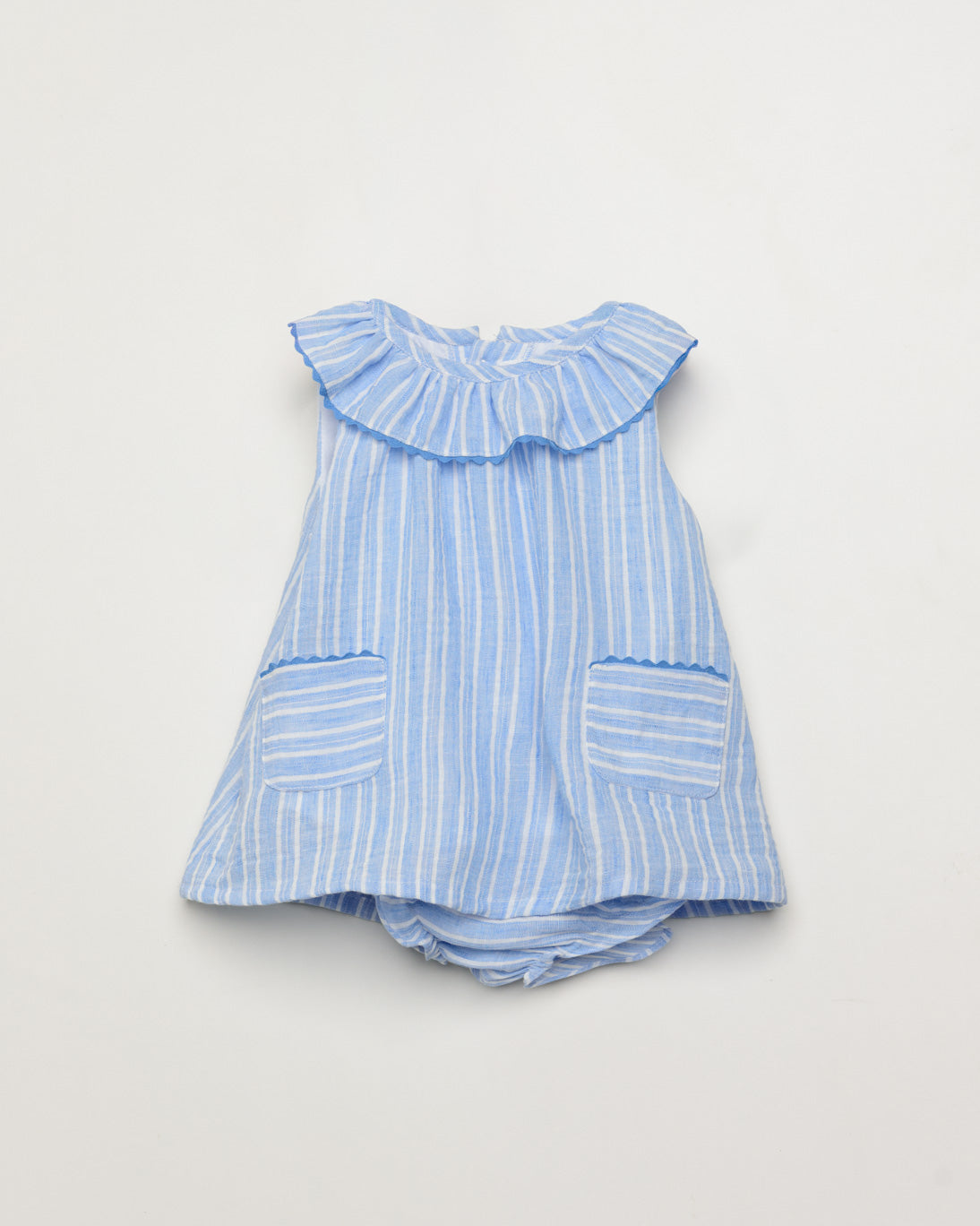 Bloomer Set 'Blue Stripes'