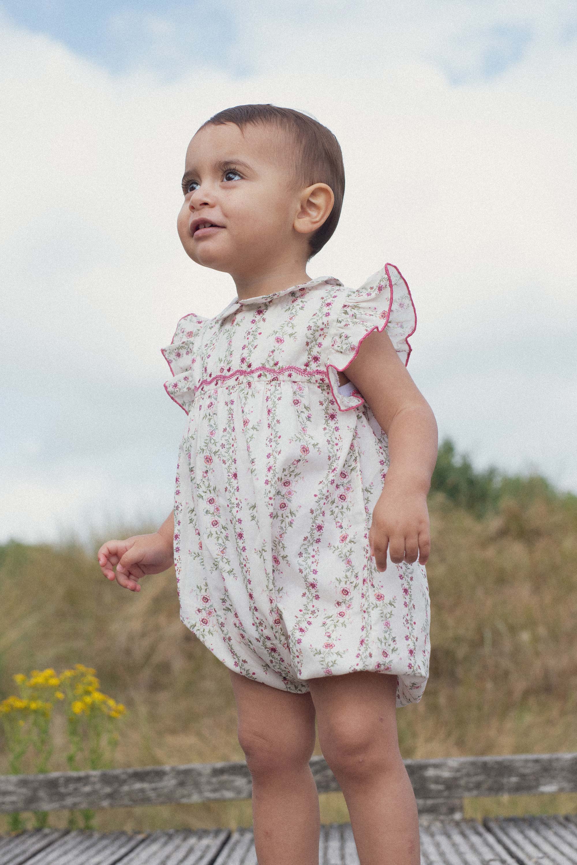 Marie Puce 'Gilda Roses' Romper