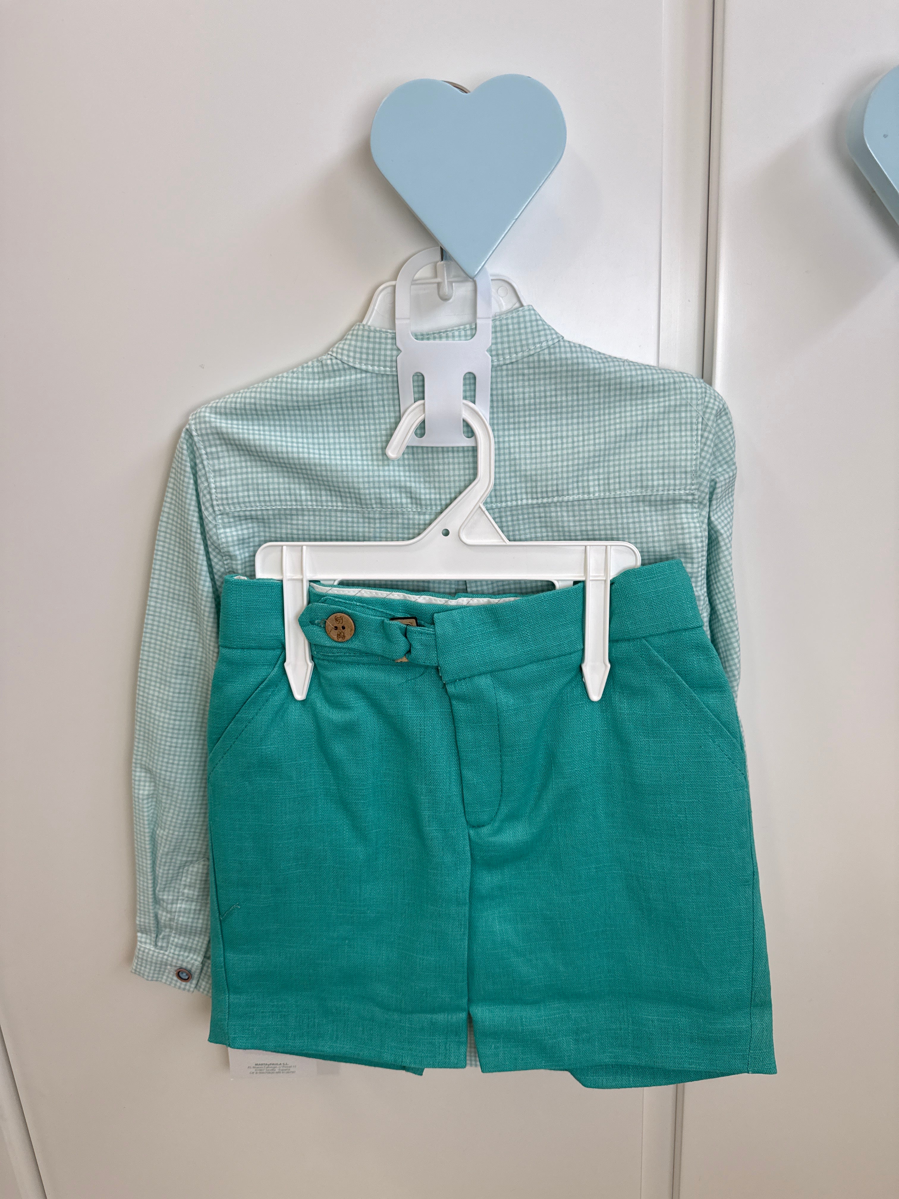 Boy Set Tauro- Checkered