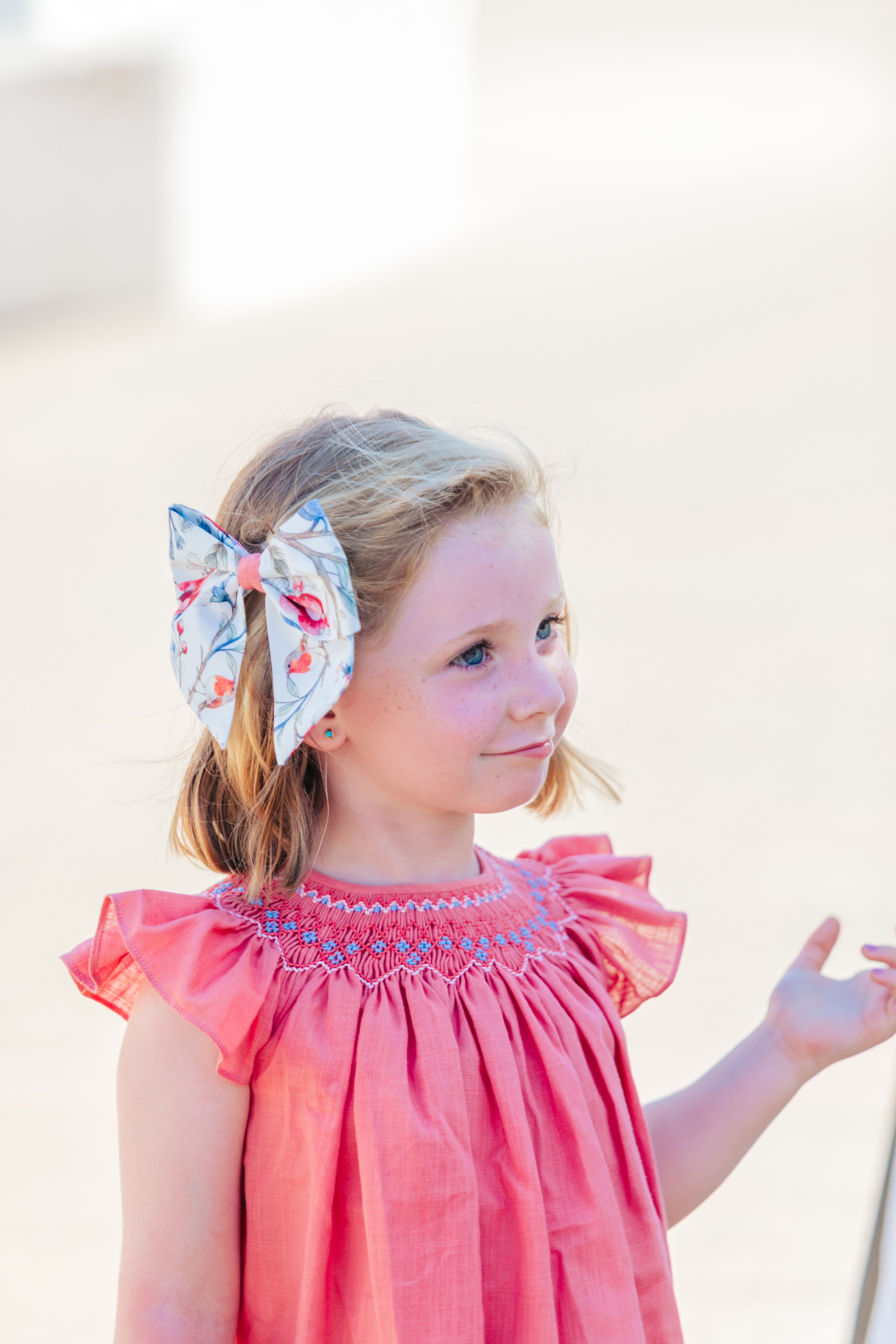 Smock Set 'Manzana' Coral