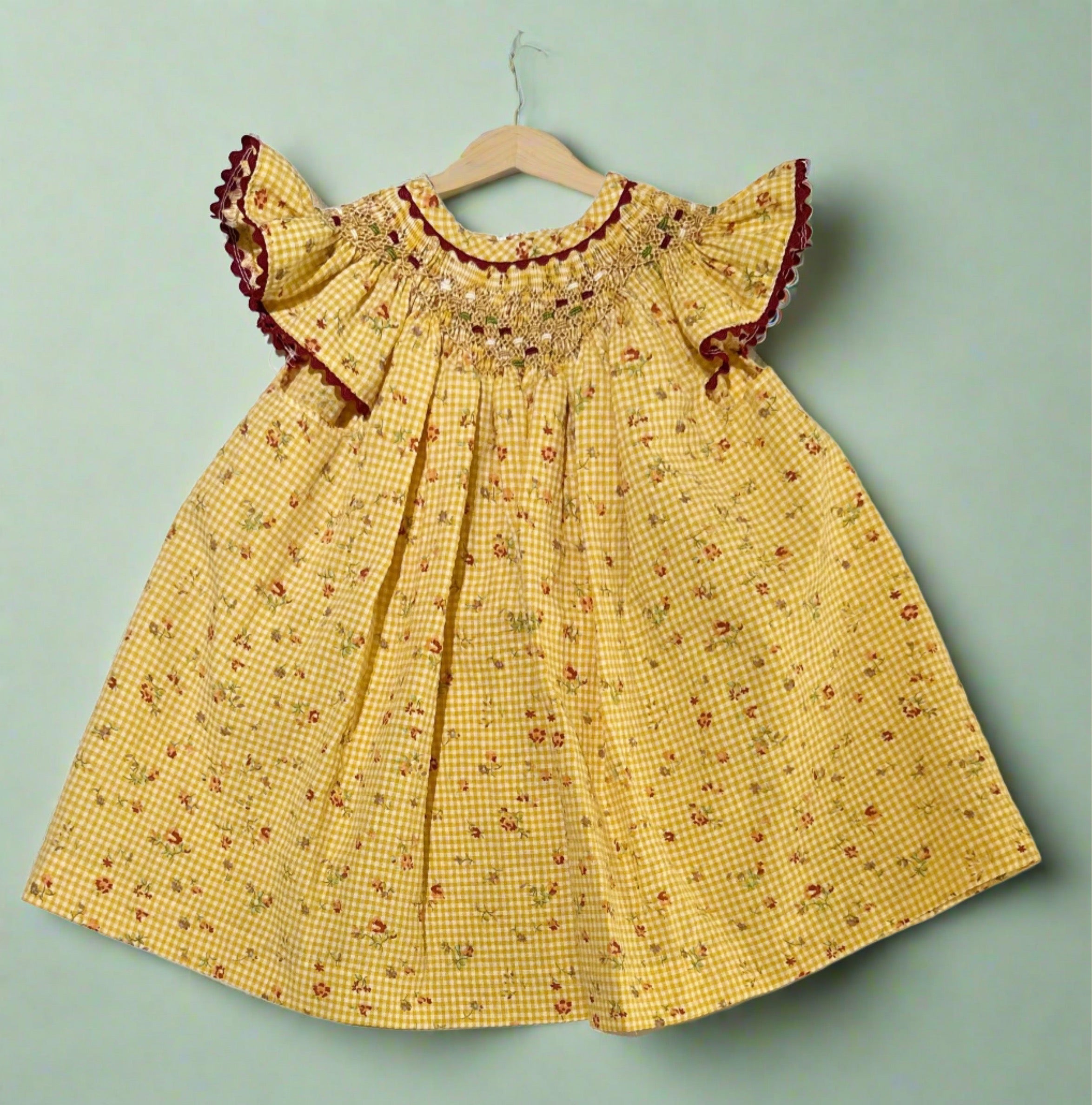 Smock Dress Mostaza