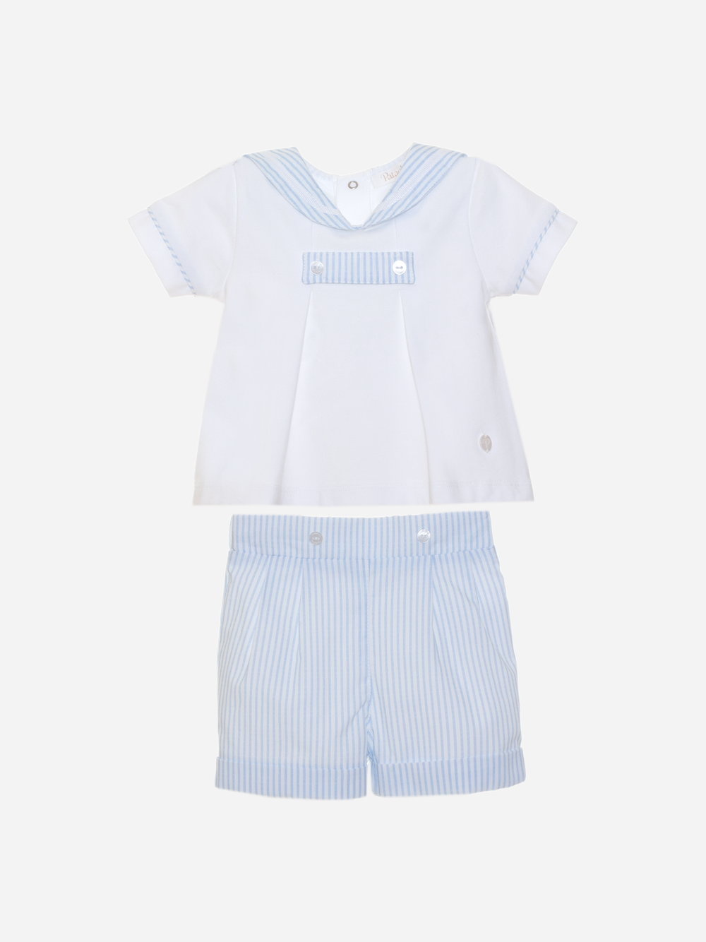 Boy Set Blue Stripes