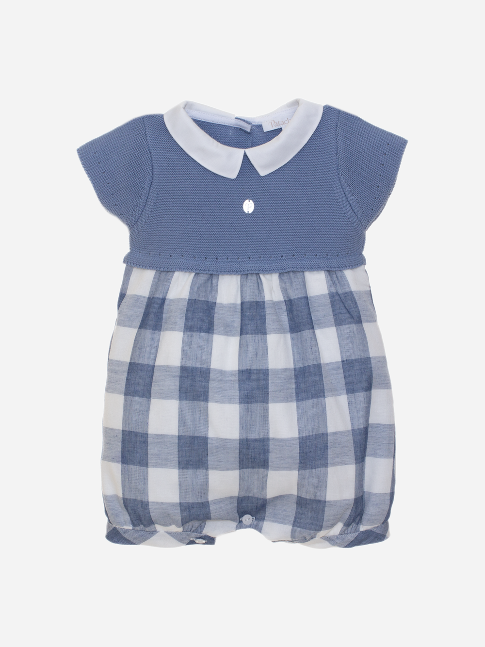 Romper Blue Checkers